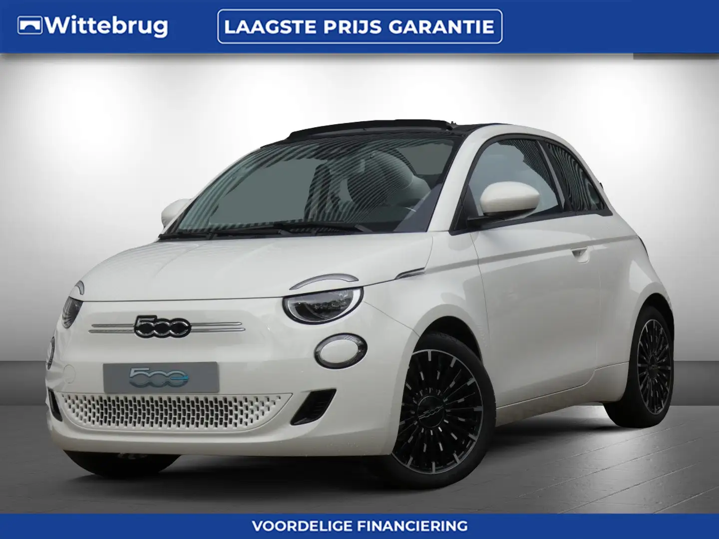Fiat 500e C Icon 42 kWh ! € 7.872,- VOORDEEL! | PACK CONVENI Wit - 1