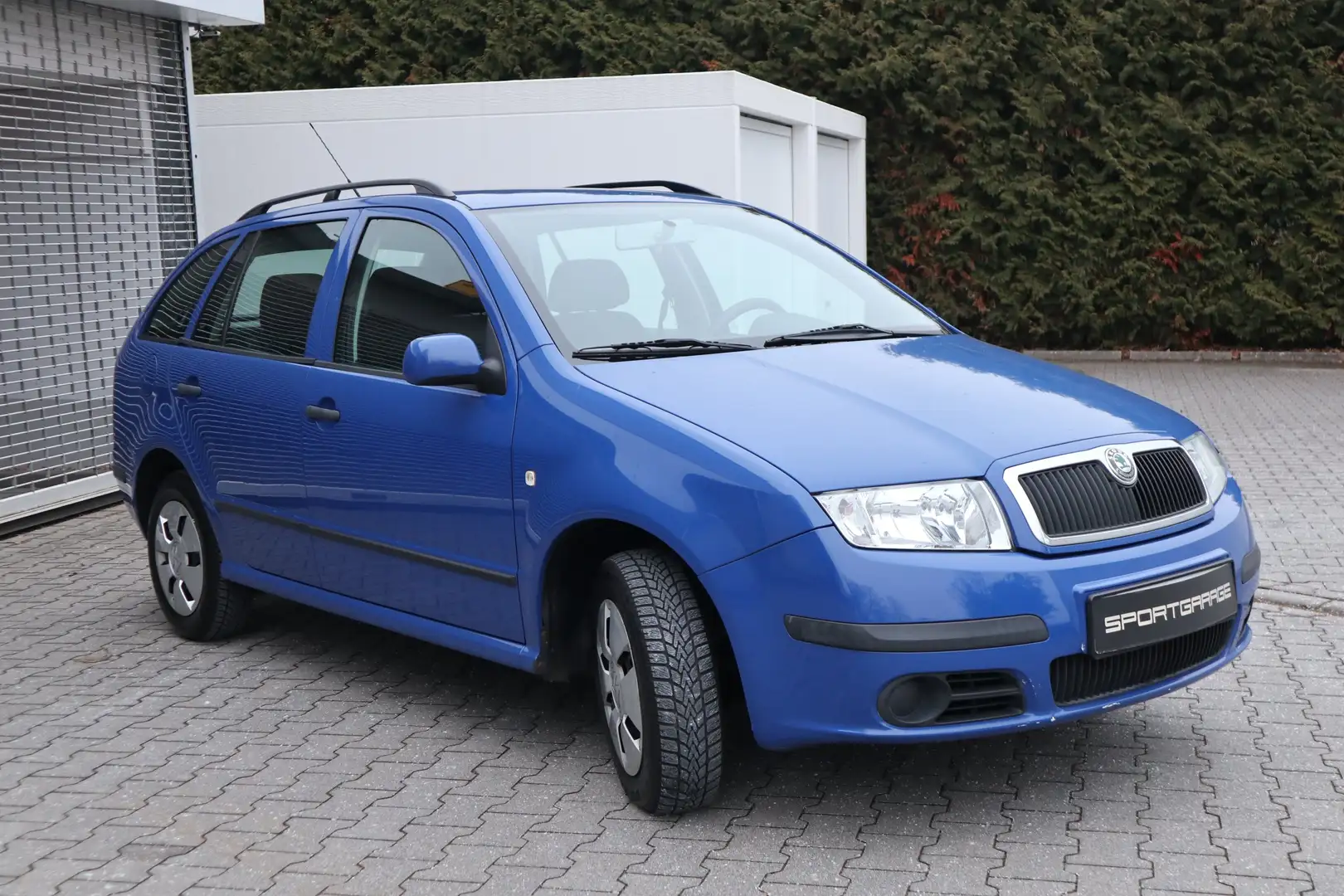 Skoda Fabia Combi 1.4 16V Extra Klima Alu Scheckheft  gepflegt Blau - 2