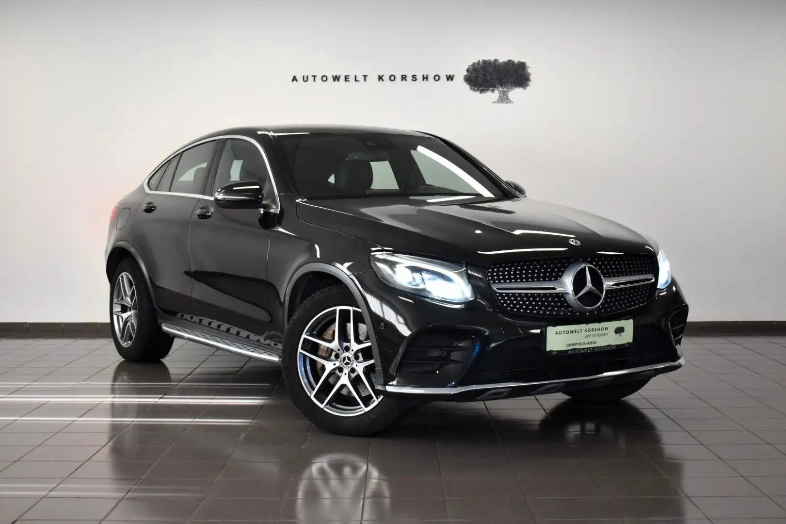 Mercedes-Benz GLC 250 4Matic Coupe AMG LINE *KAMERA *STANDHEIZ Noir - 1