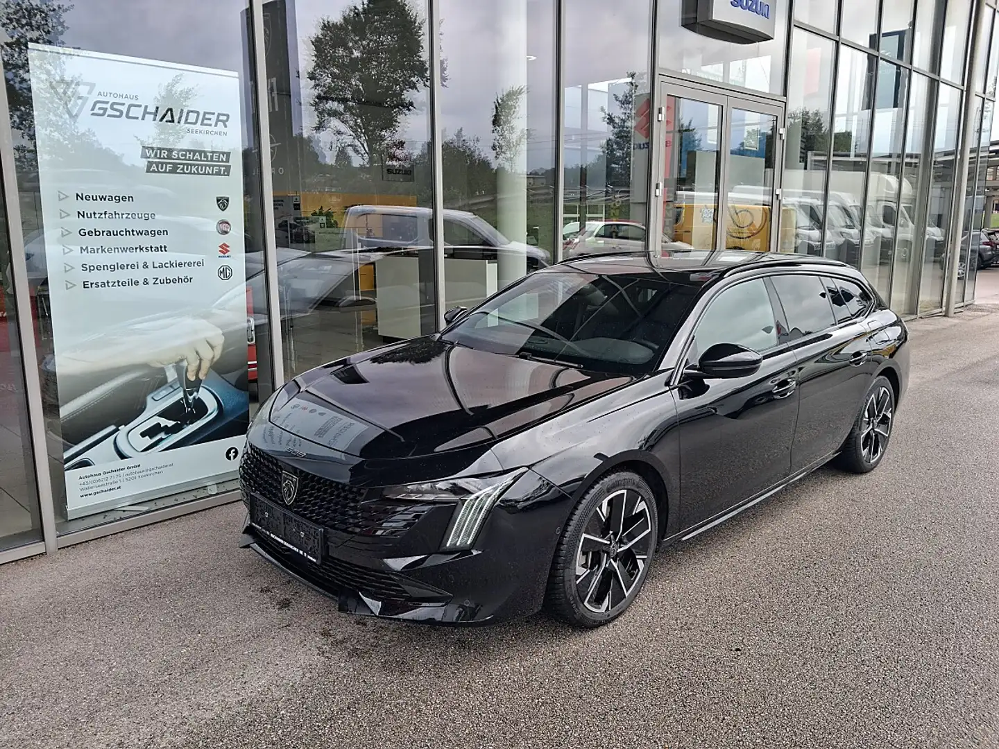 Peugeot 508 SW Hybrid 225 PHEV e-EAT8 Allure Aut. Schwarz - 1