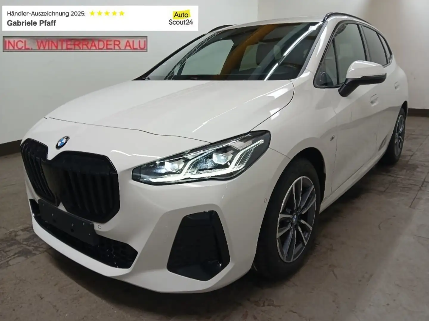 BMW 218 i Active Tourer M Sport*RFK*SH*Parkassist*DAB*LED Weiß - 1