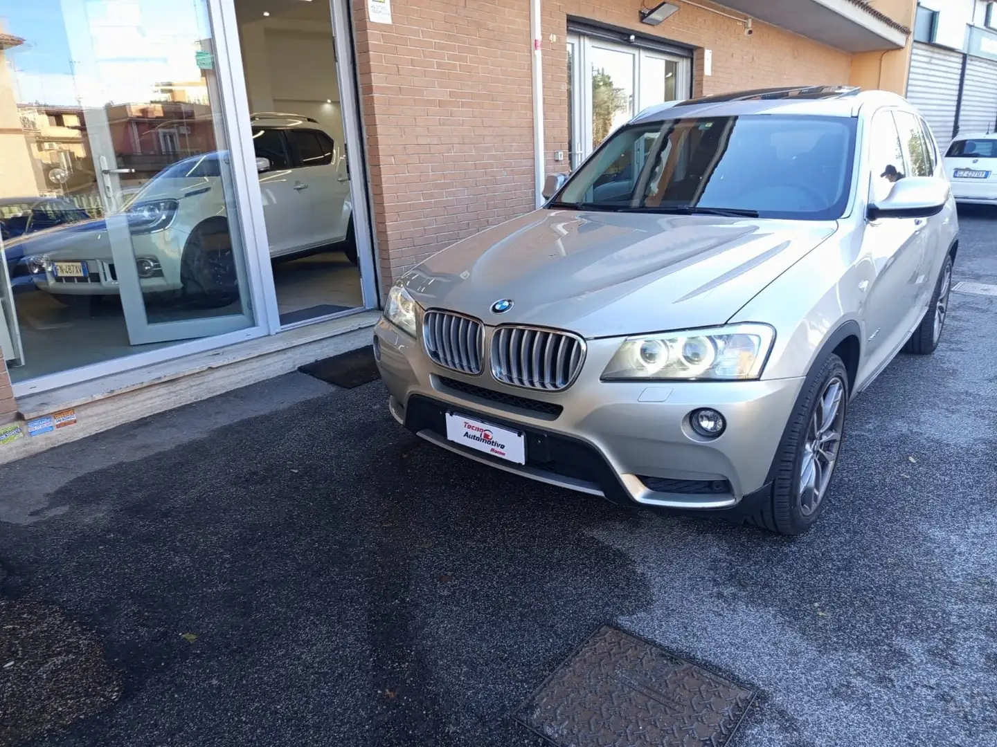 BMW X3 20d xdrive Futura Auto 184CV *Xenon*Tetto* Zilver - 2
