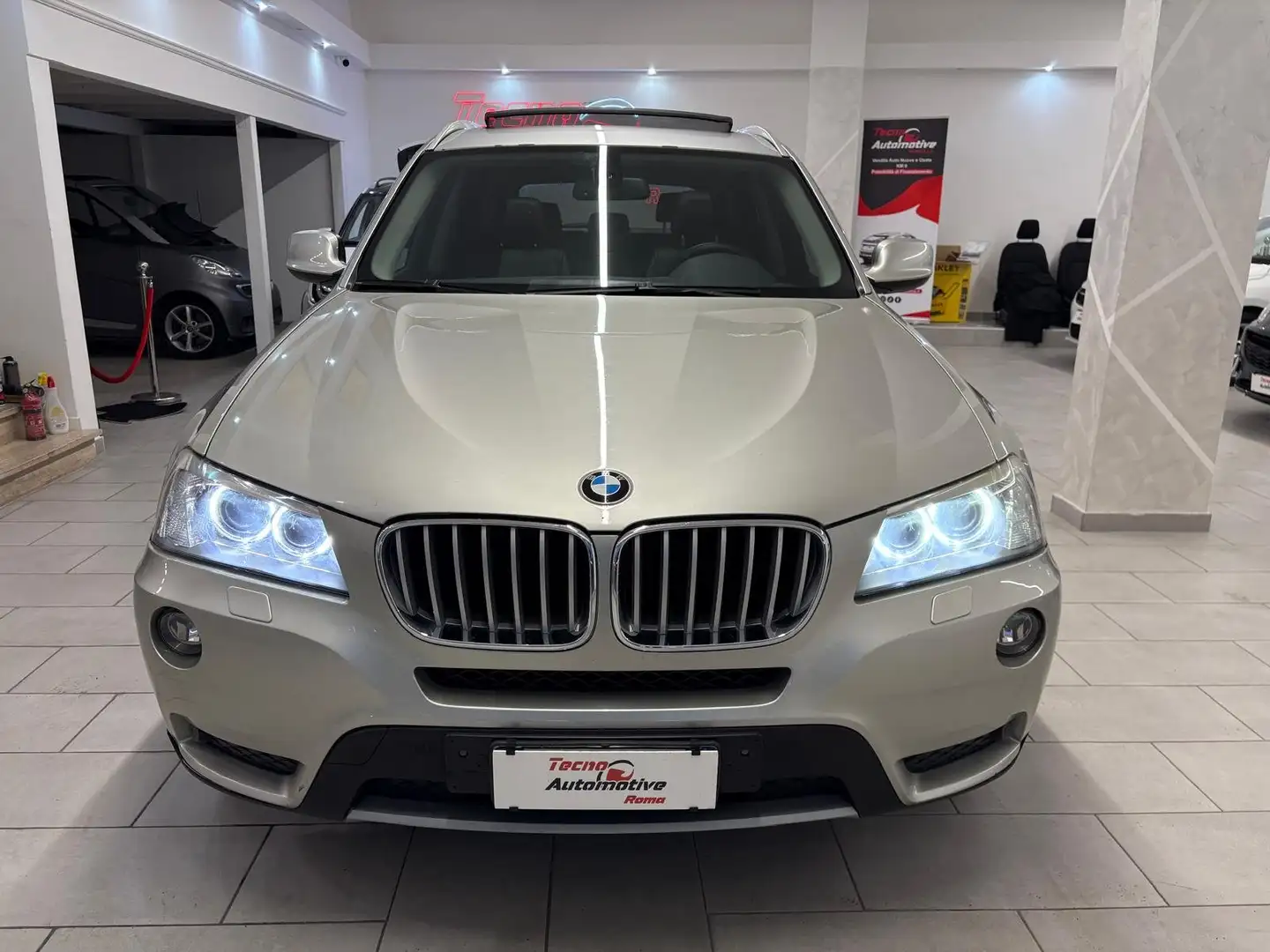 BMW X3 20d xdrive Futura Auto 184CV *Xenon*Tetto* Argento - 2