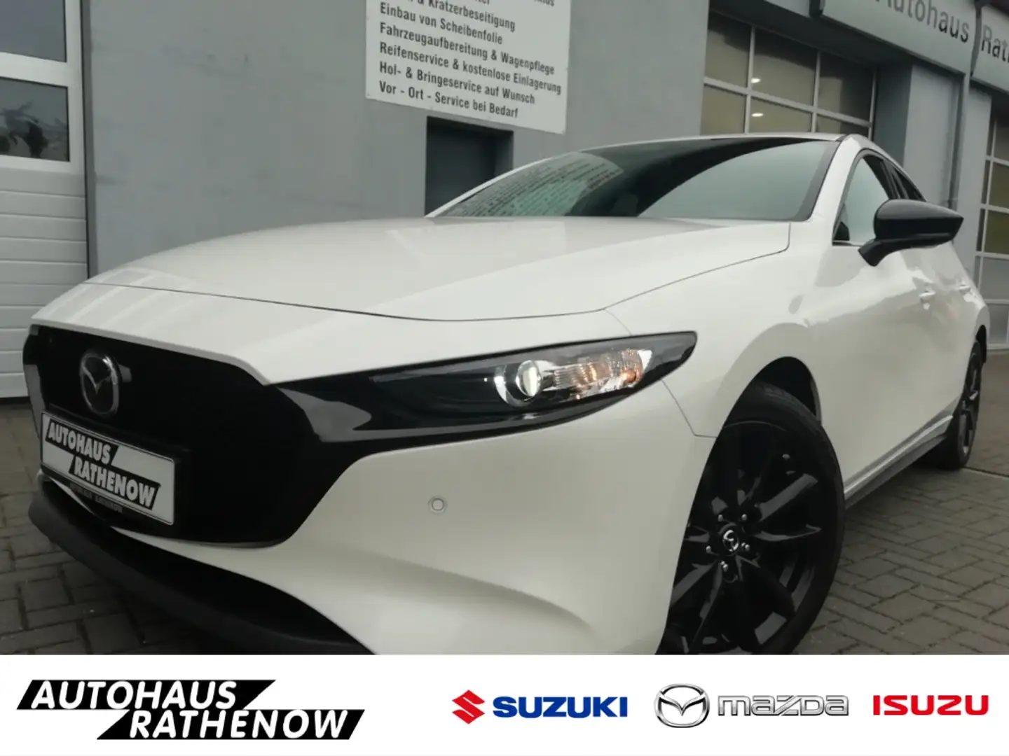 Mazda 3 Homura Black & White Edition SKYACTIV-G 2.0 M-Hybr Weiß - 1
