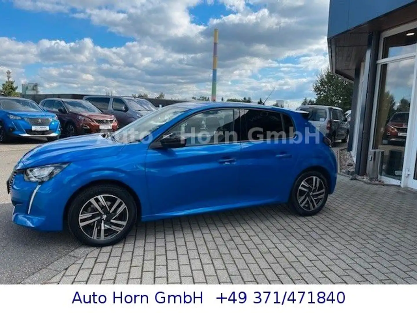 Peugeot 208 Allure Pack EAT8 100 Blau - 2