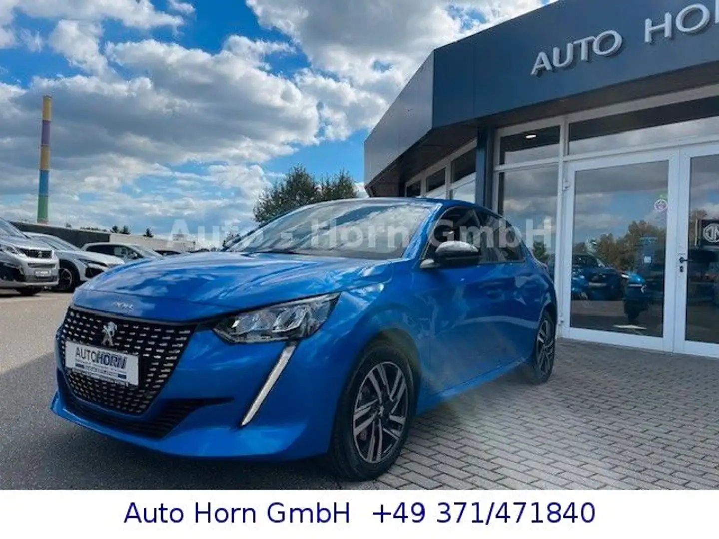 Peugeot 208 Allure Pack EAT8 100 Blau - 1