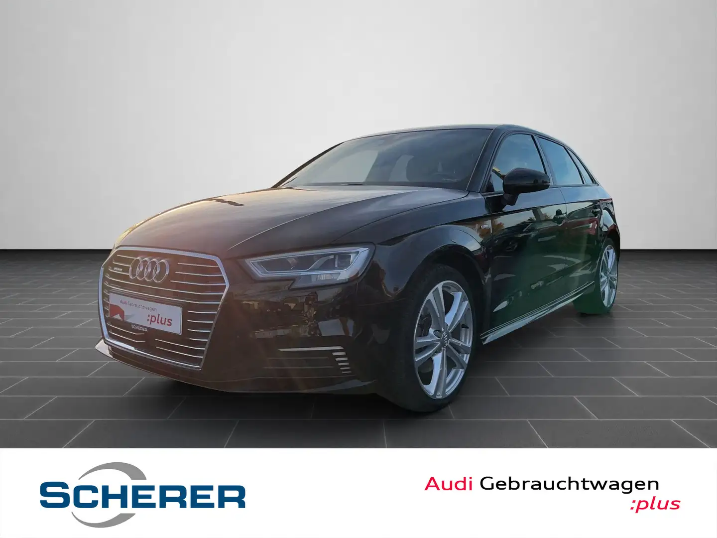Audi A3 40 e-tron S line S tronic NAVI SHZ Negro - 1