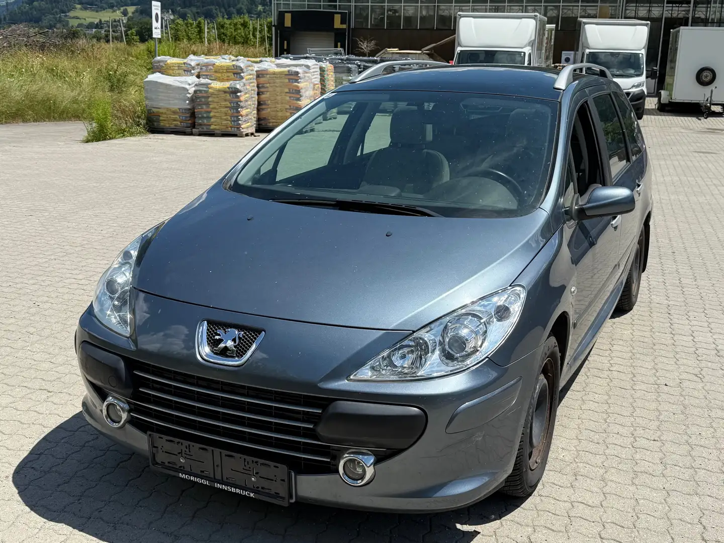Peugeot 307 1.6 *7 Sitzer* Grau - 2
