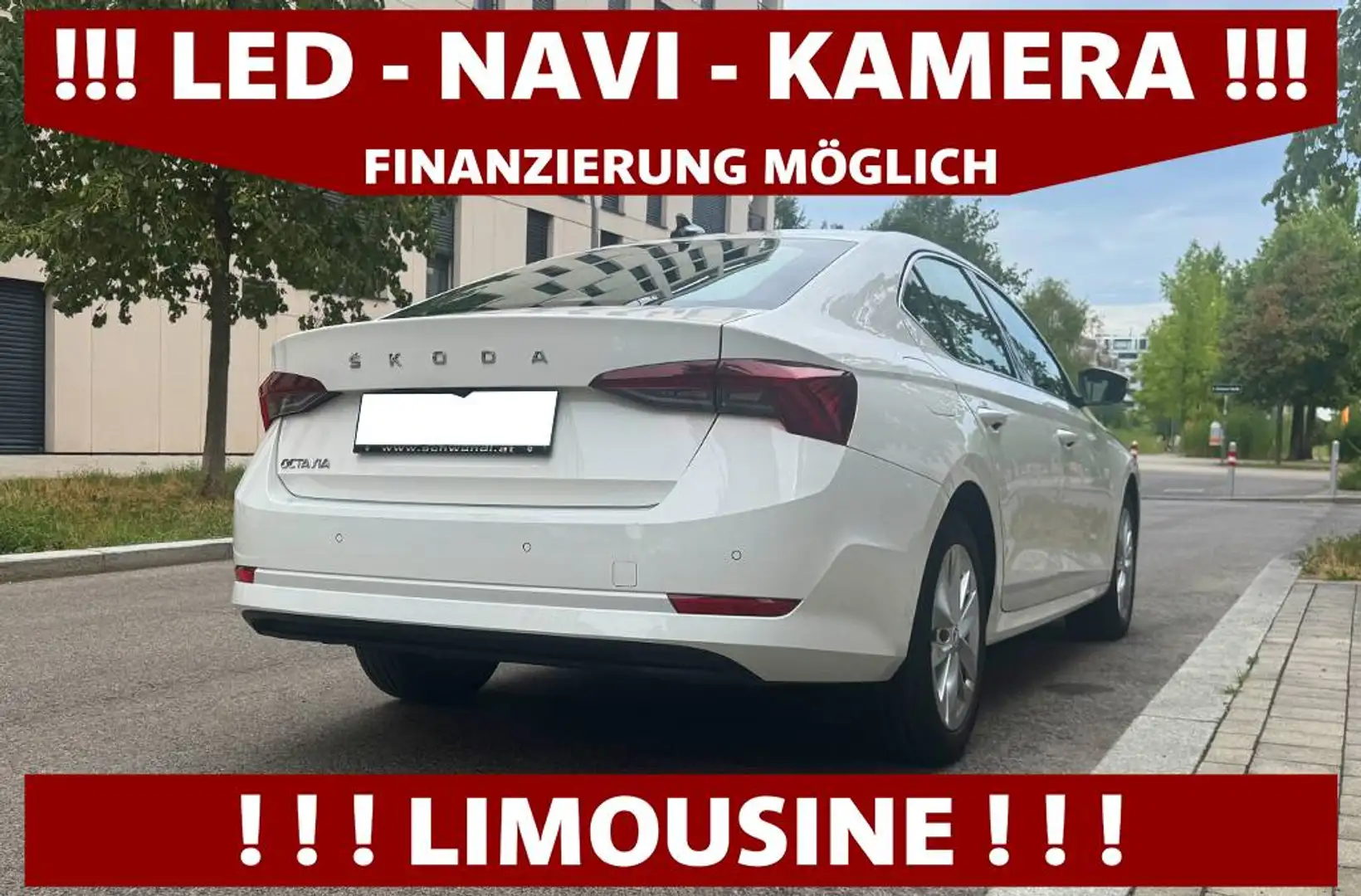 Skoda Octavia 2.0 TDI STYLE | LIMOUSINE | RÜCKFAHRKAMERA Weiß - 2