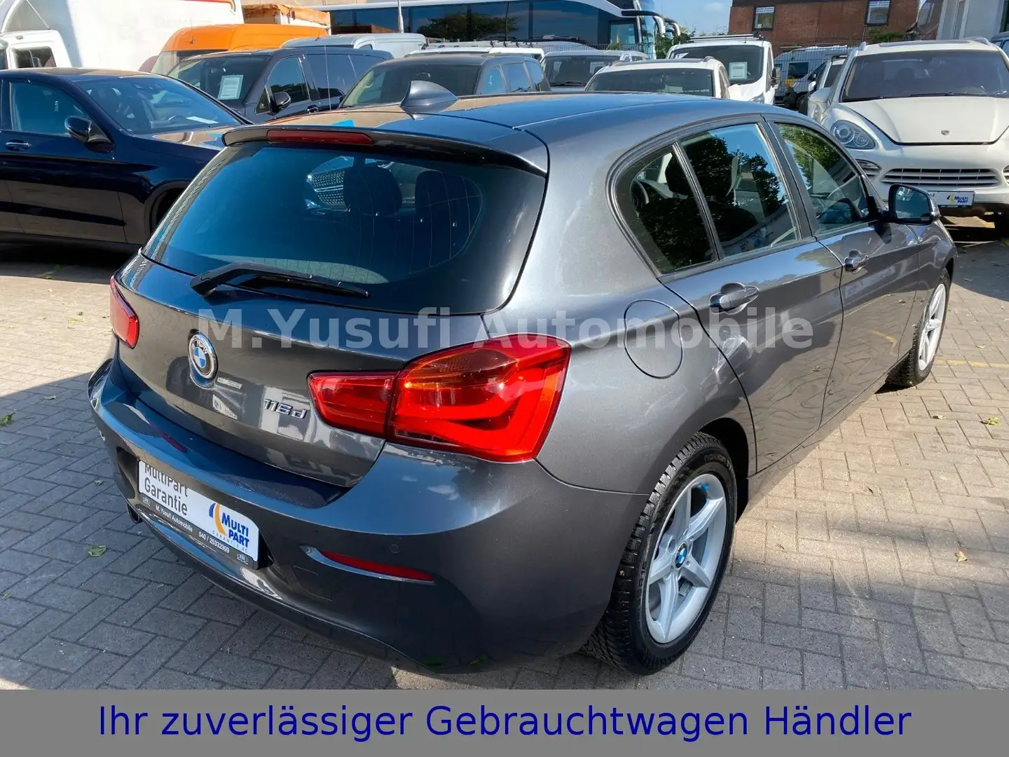 BMW 116 d EFFICIENT DYNAMICS NAVI|SITZH.|PDC|EURO6 Grau - 2