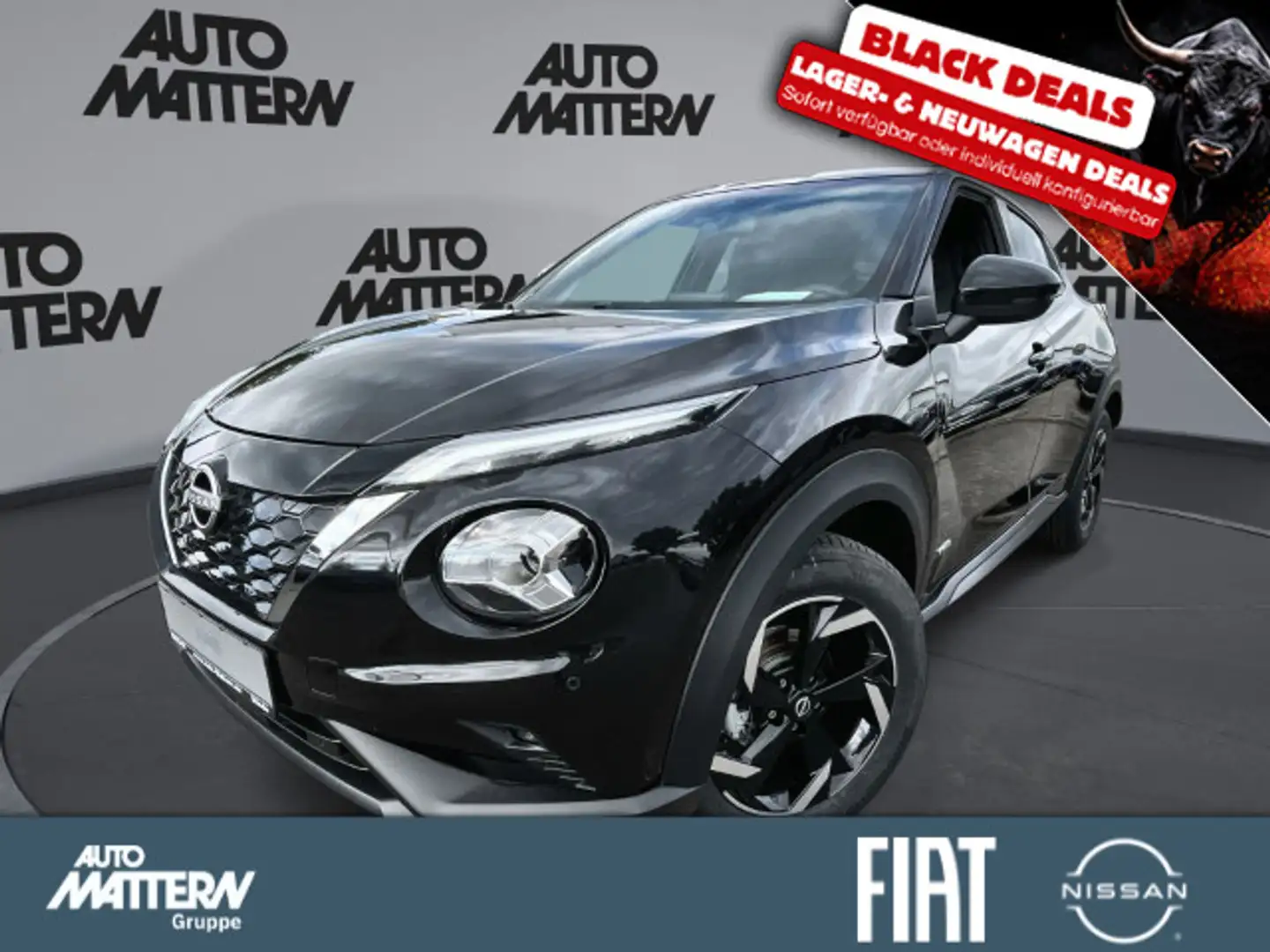 Nissan Juke 1.0 DIG-T Aut. N-Connecta / Winter Paket Bl Schwarz - 1
