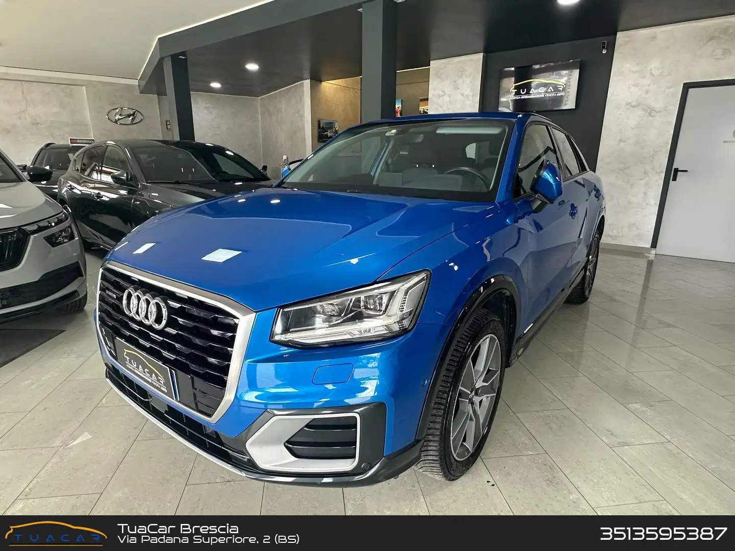 Audi Q2 Design 2.0 40 TDI QUATTRO Azul - 1