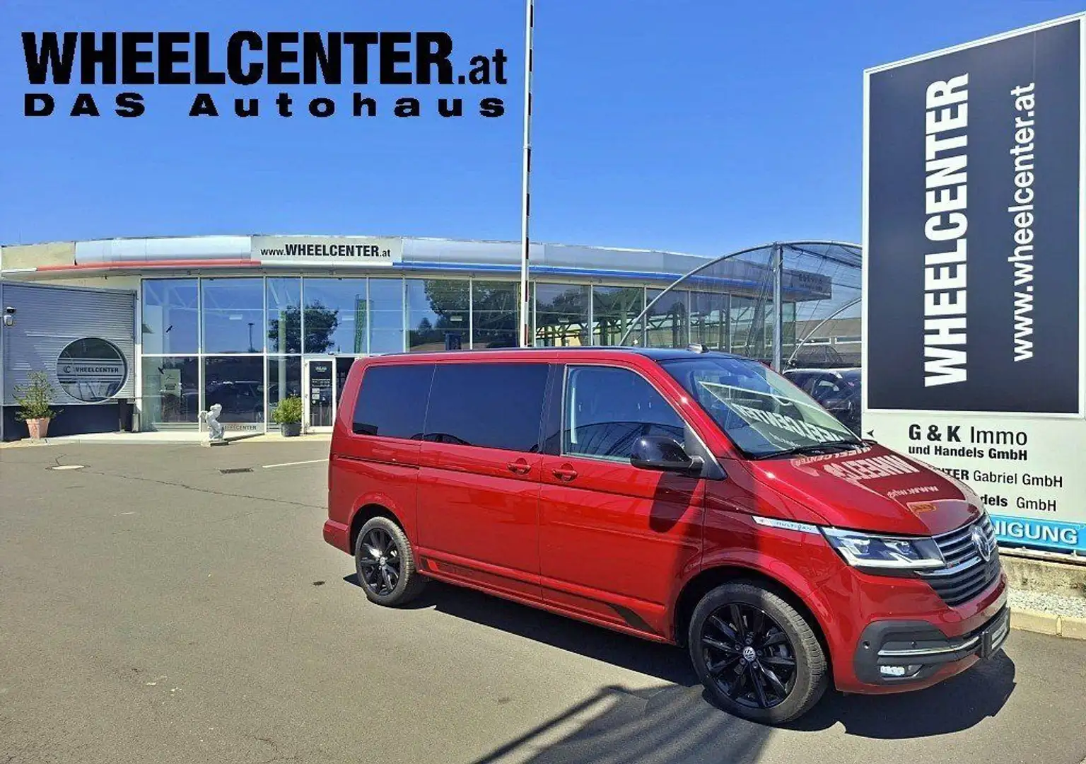 Volkswagen T6.1 Multivan T6.1 2.0 TDI 4Motion DSG "Edition" * STANDHEIZUNG Rot - 1