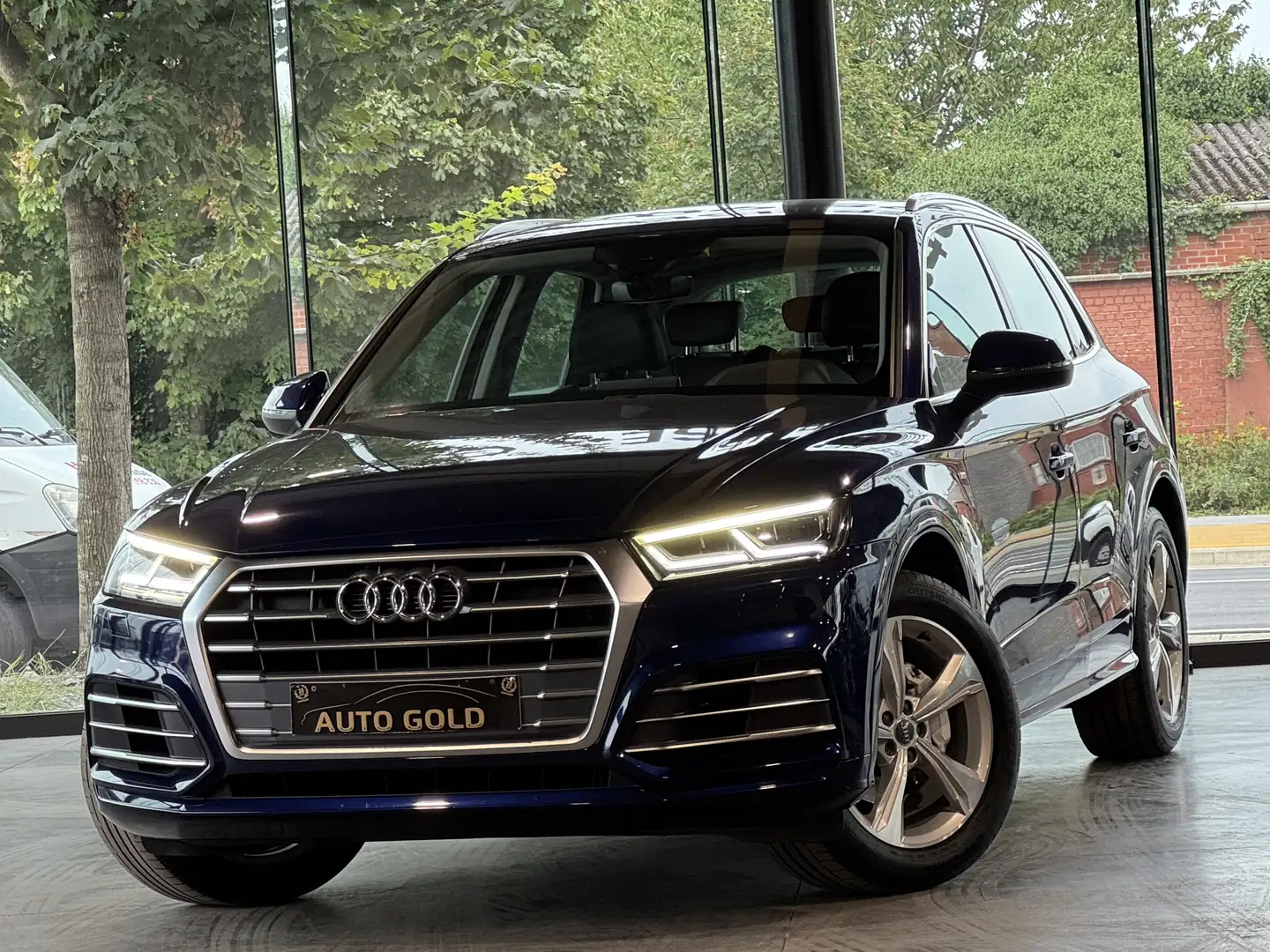 Audi Q5 2.0 TDi/S LINE/COCKPIT/FULLOPTIONS/1PROP CARNET Bleu - 1