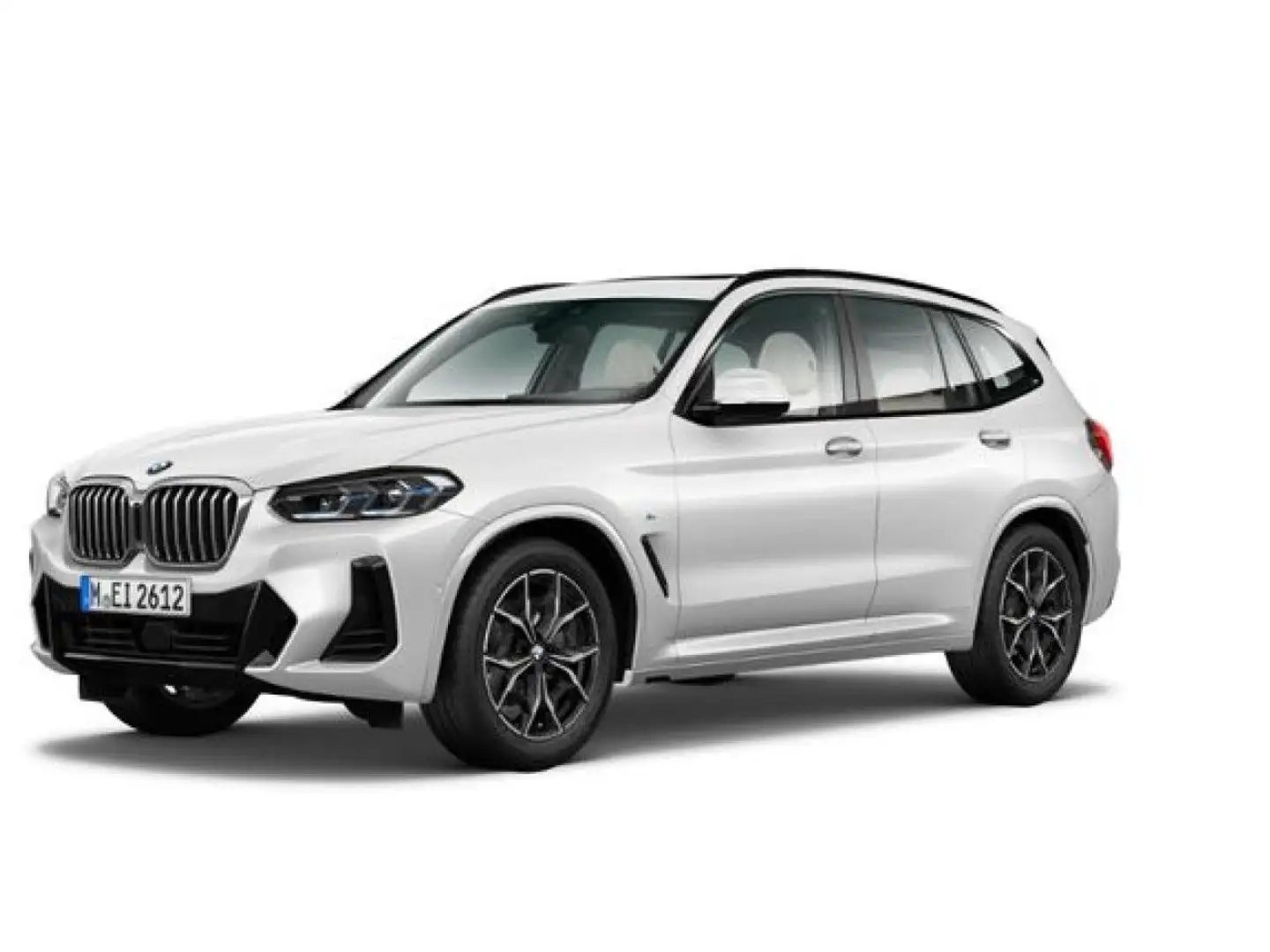 BMW X3 0d M Sport HUD ACC Standh.Pano.AHK Fin.660 Weiß - 2