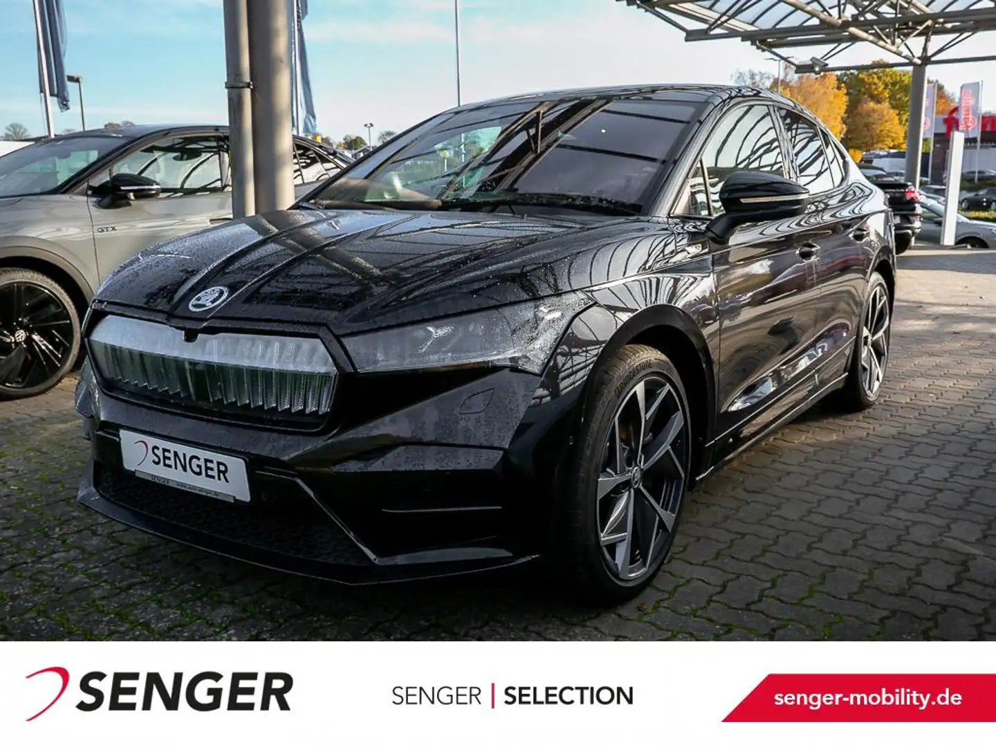 Skoda Enyaq Coupé RS 82 kWh Navi Pano Matrix CANTON Schwarz - 1