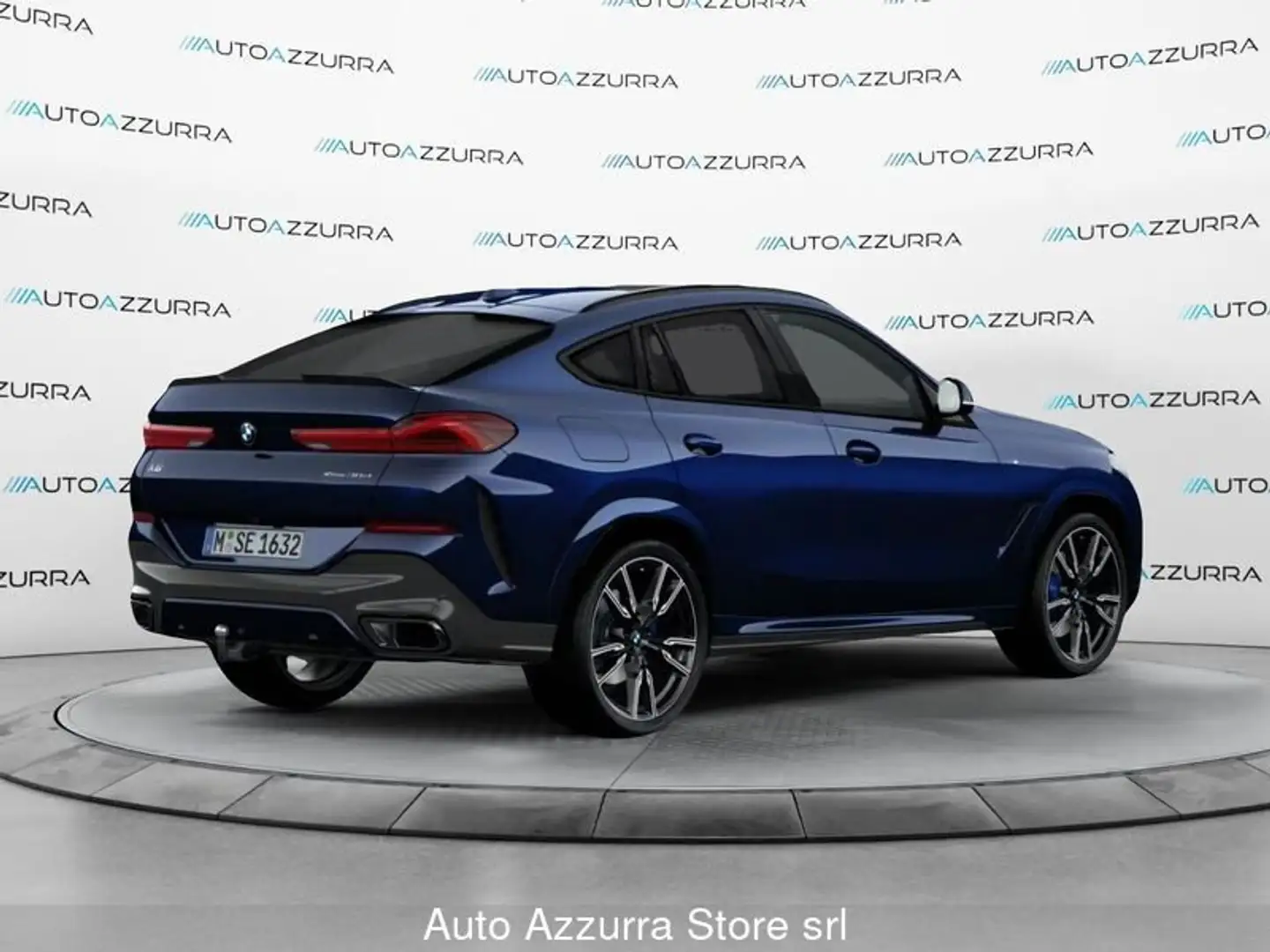 BMW X6 xDrive30d 48V Msport *C22, TETTO, HEAD-UP* Blauw - 2