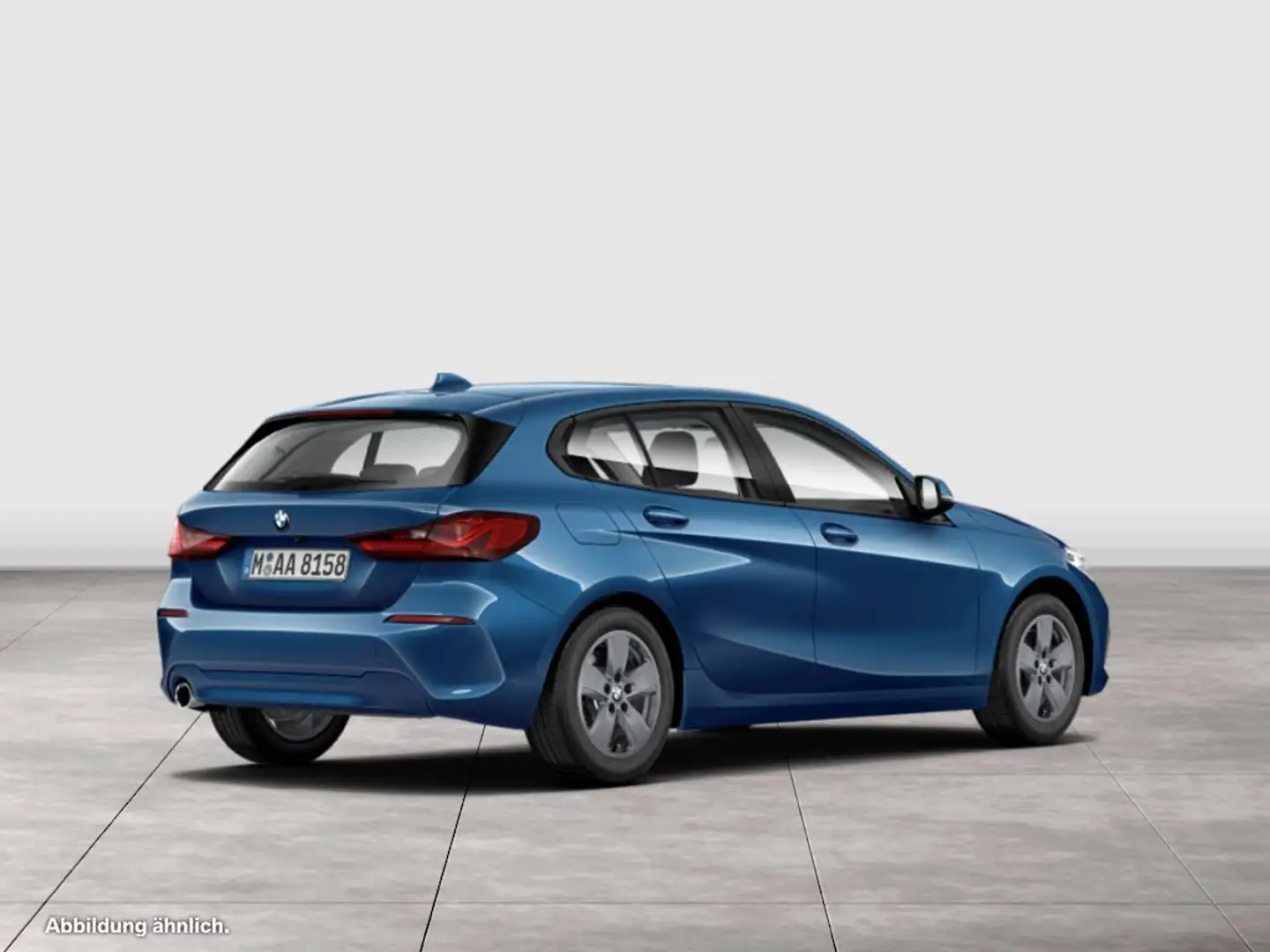 BMW 118 i KAMERA+NAVI+LED+DAB+KLIMA+LORDOSE Blau - 2