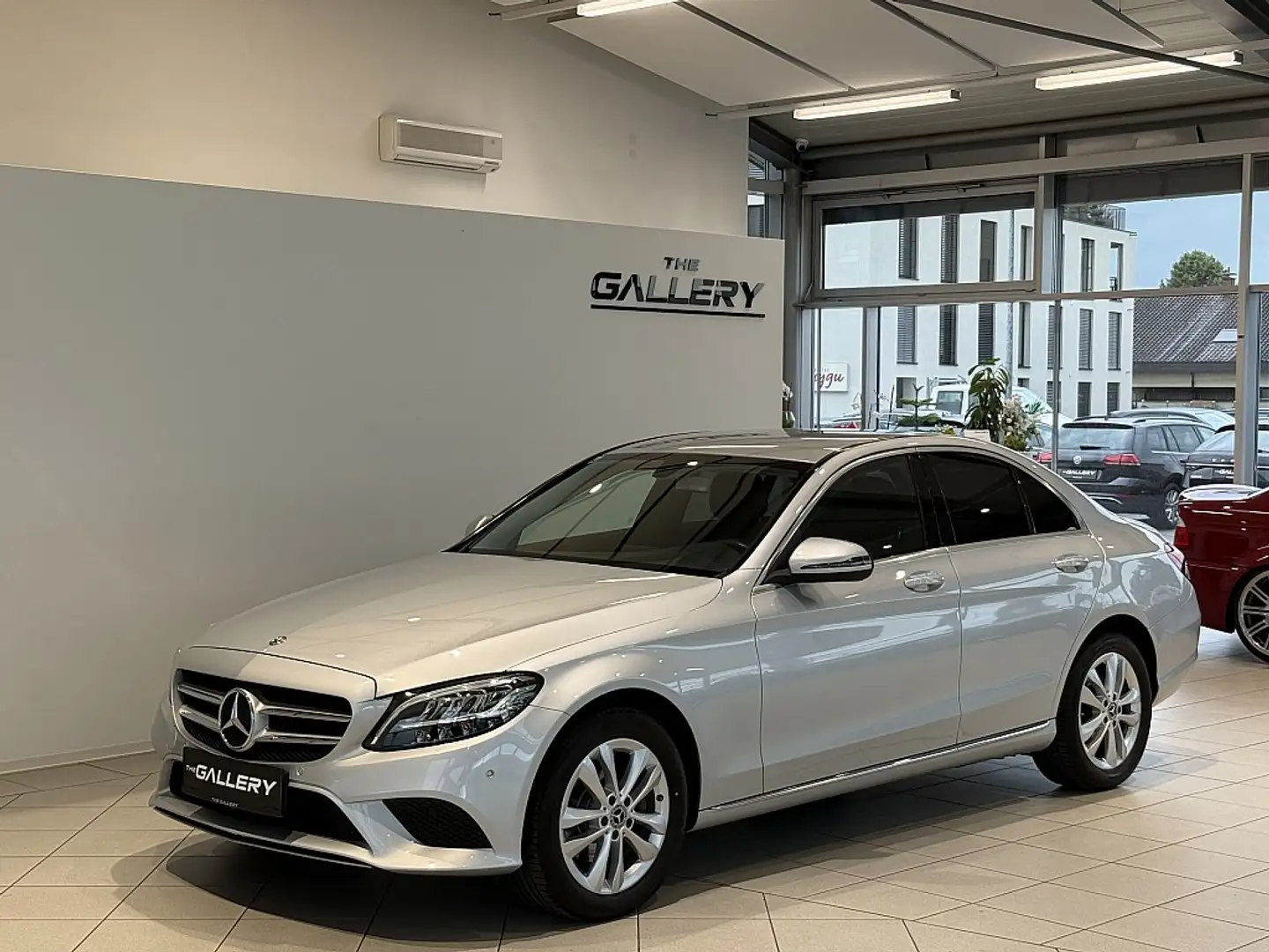 Mercedes-Benz C 200 d Avantgarde Aut. *Kamera*Sitzheizung*Keyless*LED Silber - 2