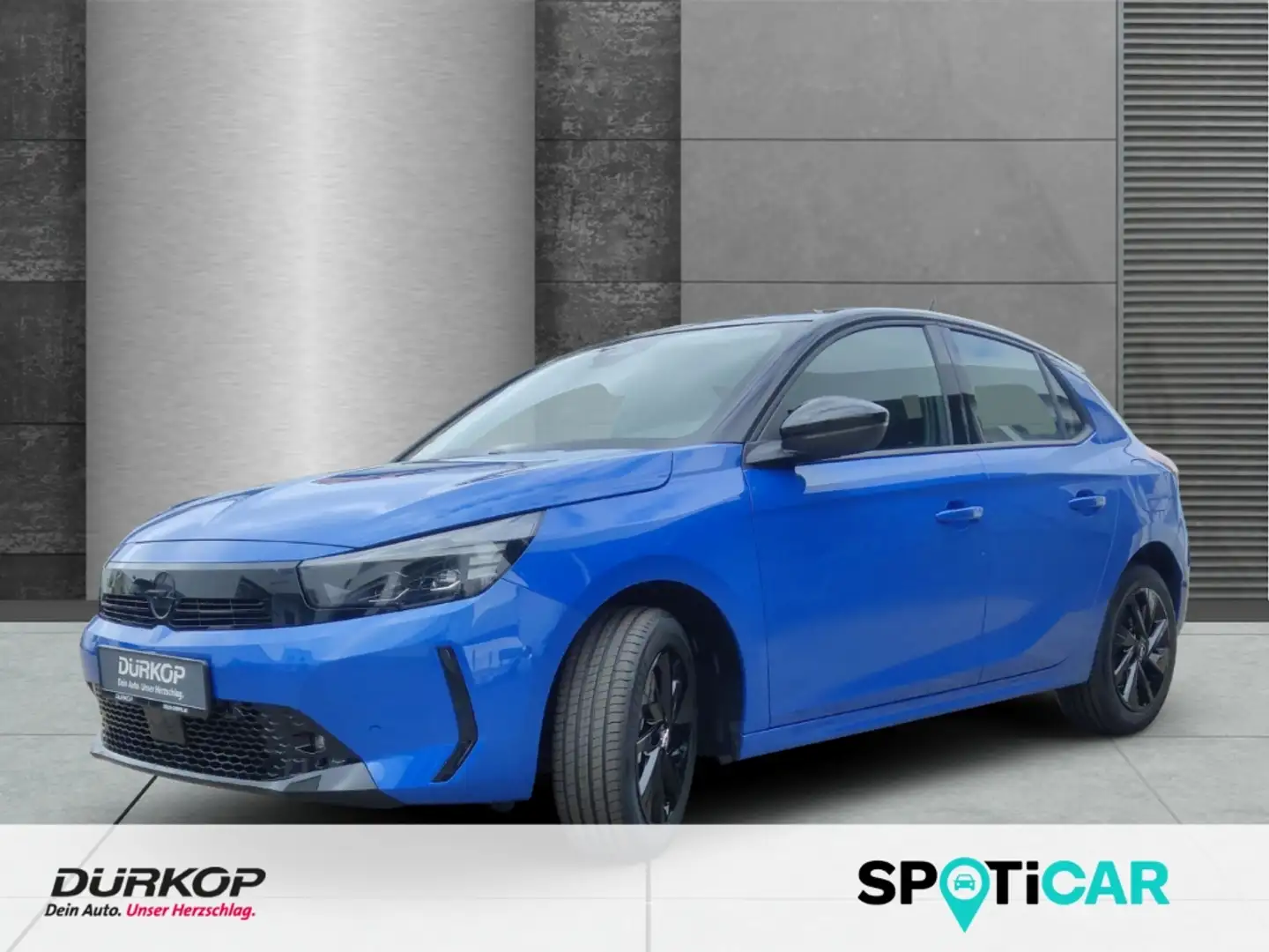 Opel Corsa GS Turbo 8-AT Tech-Paket 16-Zoll-Alu schwarz LED B Blau - 1