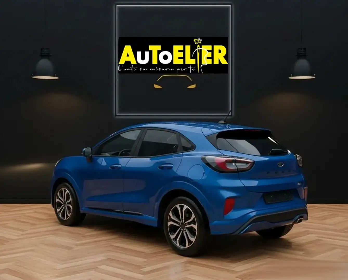 Ford Puma Puma II 1.0 ecoboost h ST-Line 125cv Blau - 2