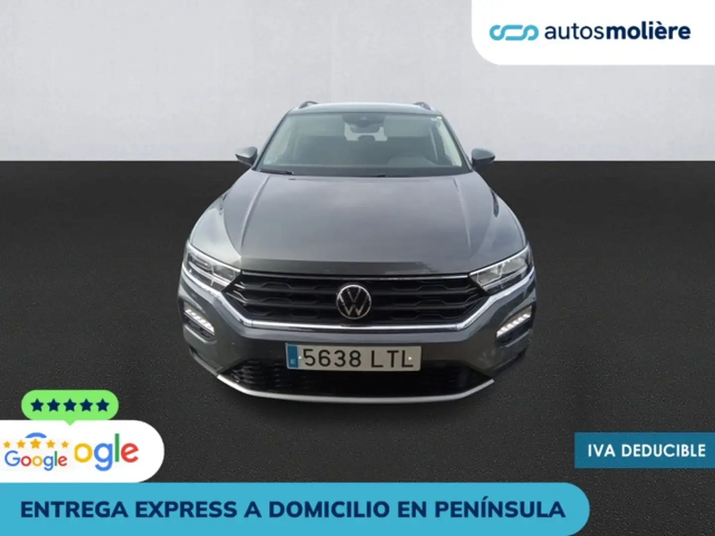 Volkswagen T-Roc 1.5 TSI Advance DSG7 Gris - 2