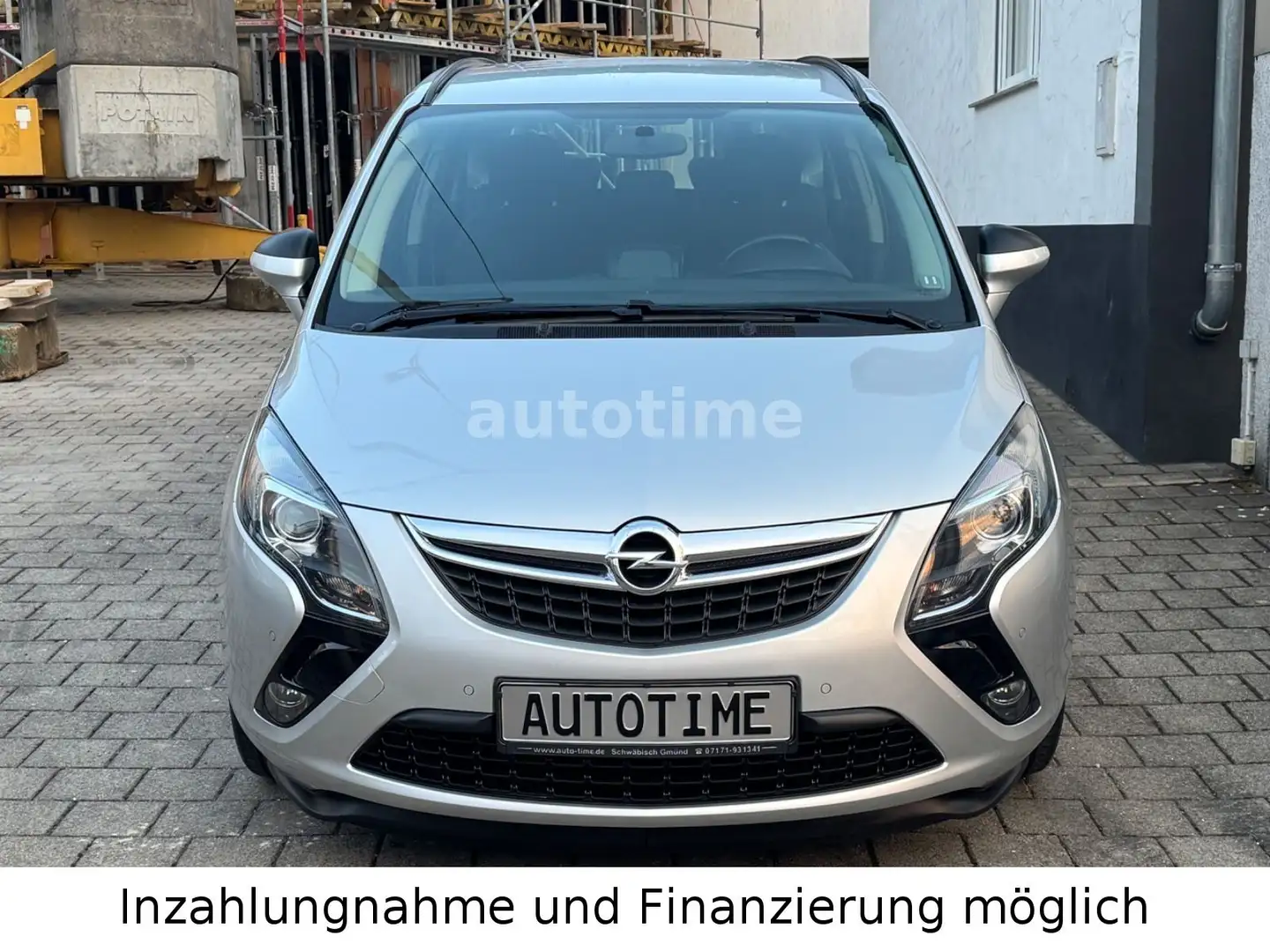 Opel Zafira Tourer Zafira C TourerEdition|SHZ|NAVI|PDC|TEMP|7Sitzer Silber - 2