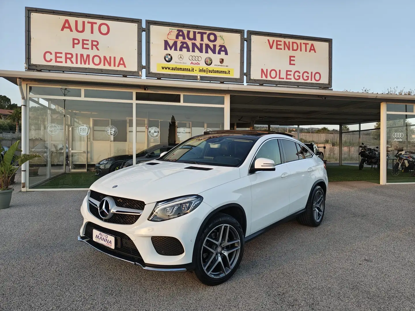Mercedes-Benz GLE 350 GLE Coupe 350 d Premium Plus 4matic auto Blanc - 1