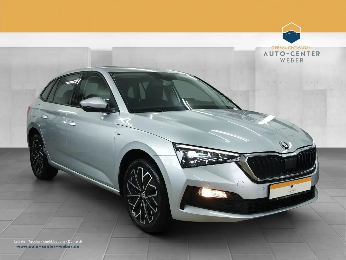 Skoda Scala 1.5 TSI  Drive 125 DSG AUT*Fernlichtass. Argent - 1