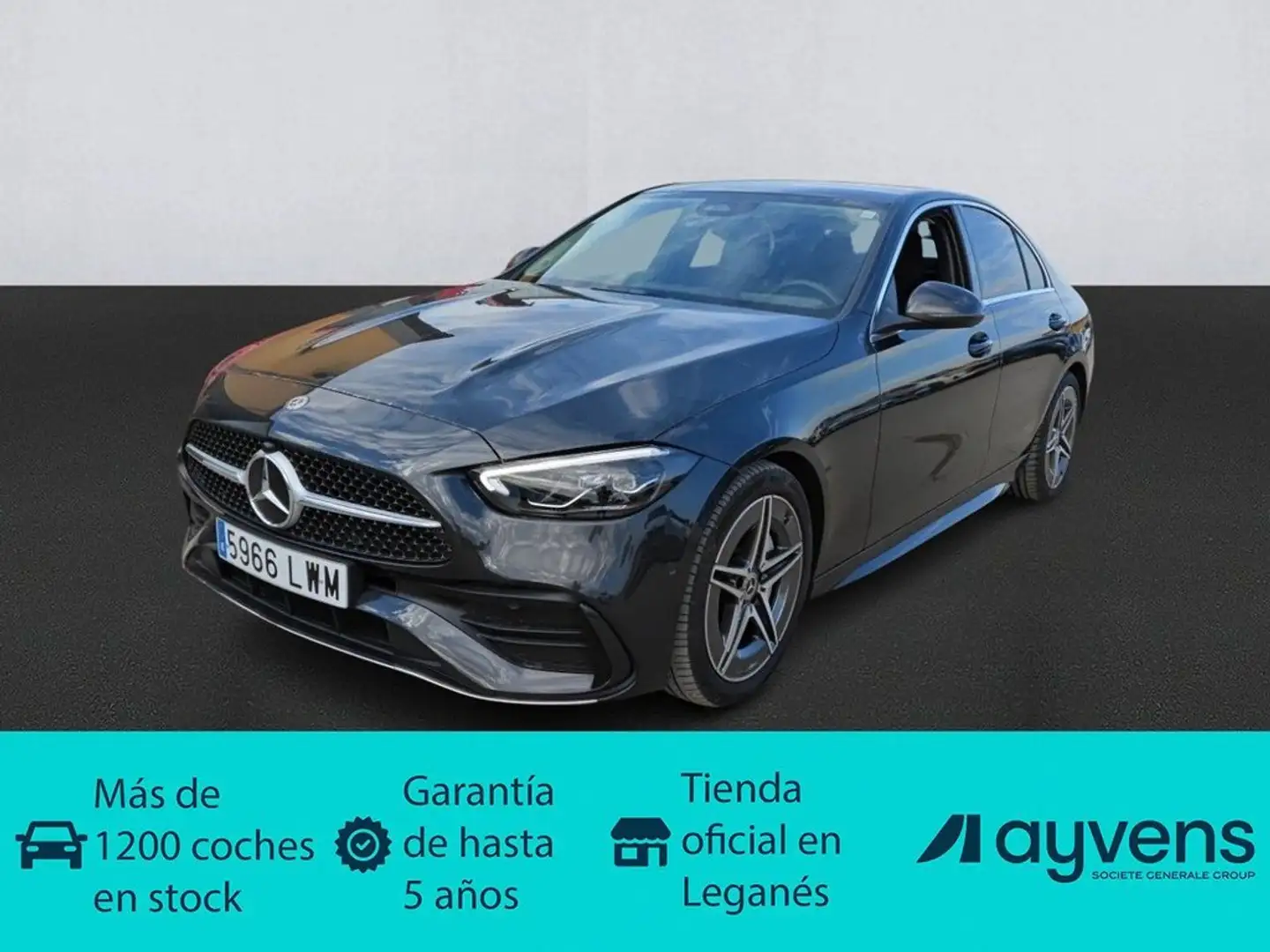 Mercedes-Benz C 220 220d 9G-Tronic Gris - 1