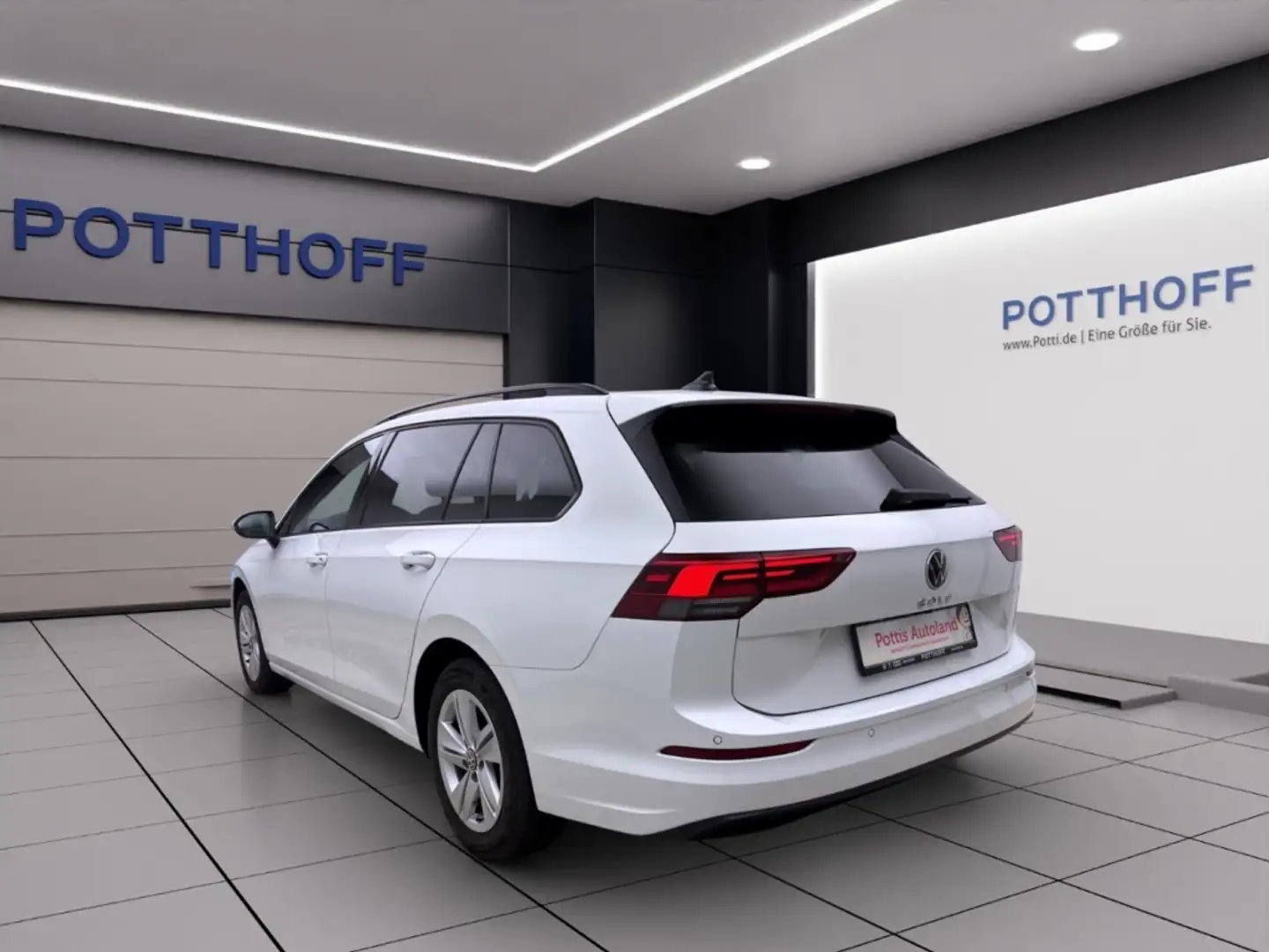Volkswagen Golf Variant 2.0 TDI DSG LIFE AHK NAVI KAMERA LED Weiß - 2