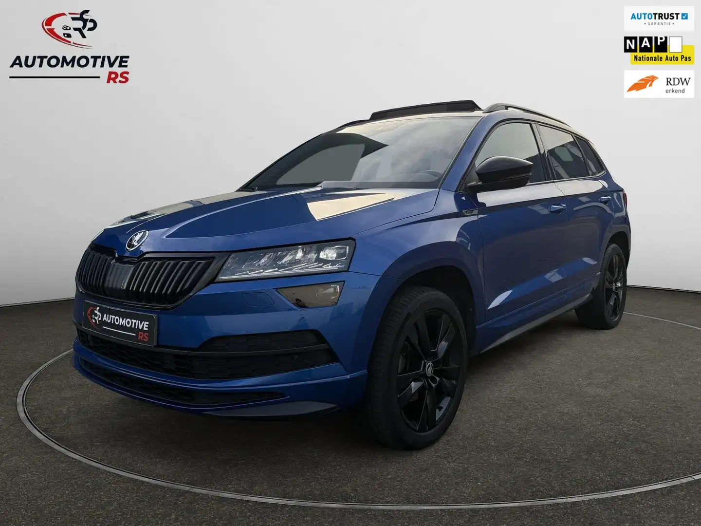 Skoda Karoq 1.5 TSI ACT Sportline Business|Pano Trekhaak Deale Bleu - 1