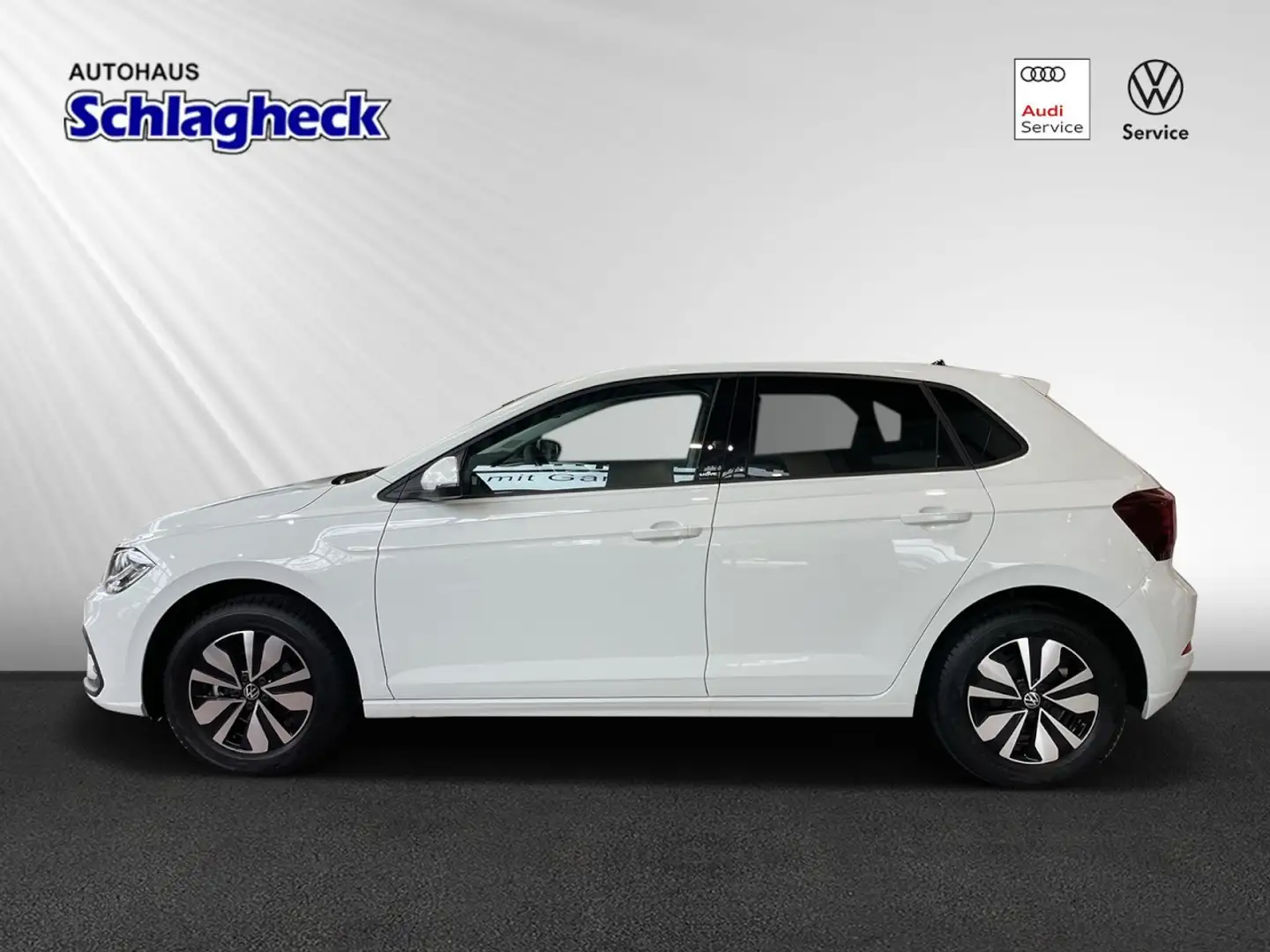 Volkswagen Polo 1,0 TSI MOVE Polo 1,0 TSI Move Panoramadach Klima Weiß - 2