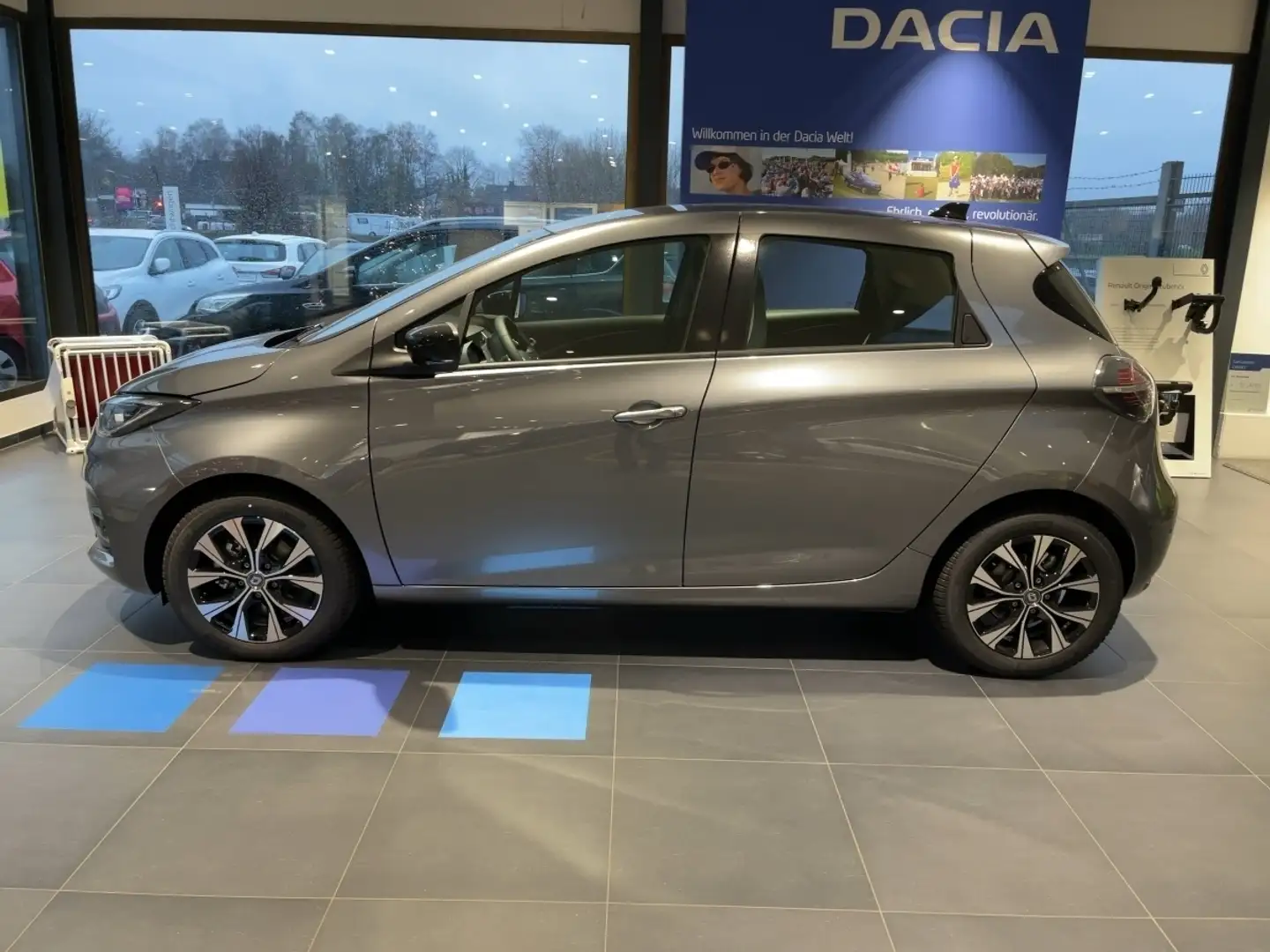 Renault ZOE E-Tech 100% elek. EV50 Navi/CCS/PDC/SHZ/GJR Grau - 2