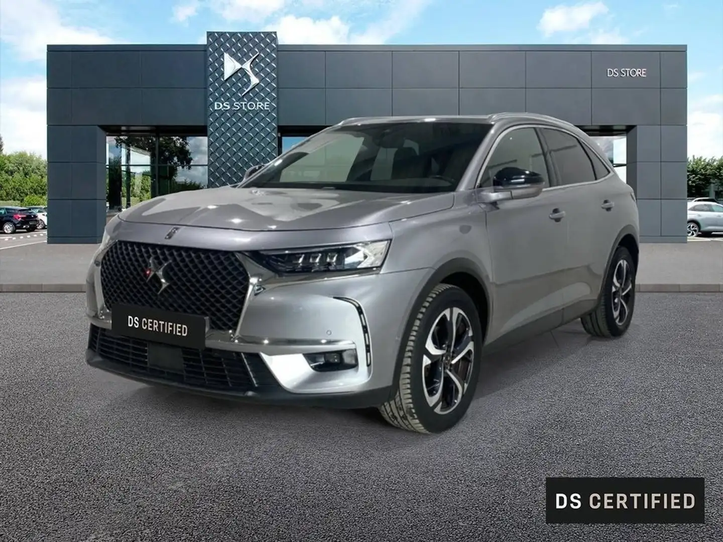 DS Automobiles DS 7 Crossback 2.0BlueHDi So Chic Aut. Gris - 1