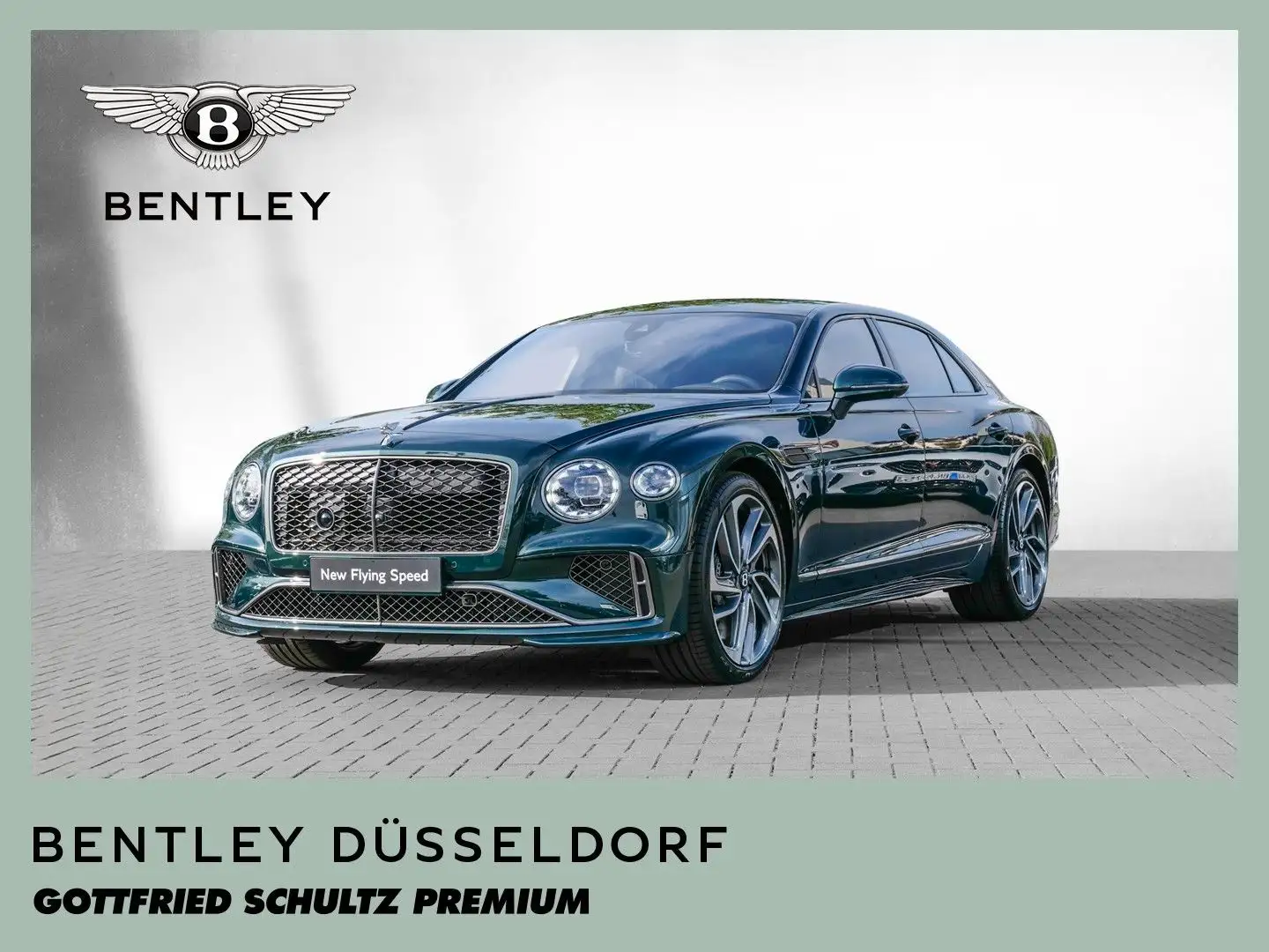 Bentley Flying Spur Speed // BENTLEY DÜSSELDORF Zelená - 1