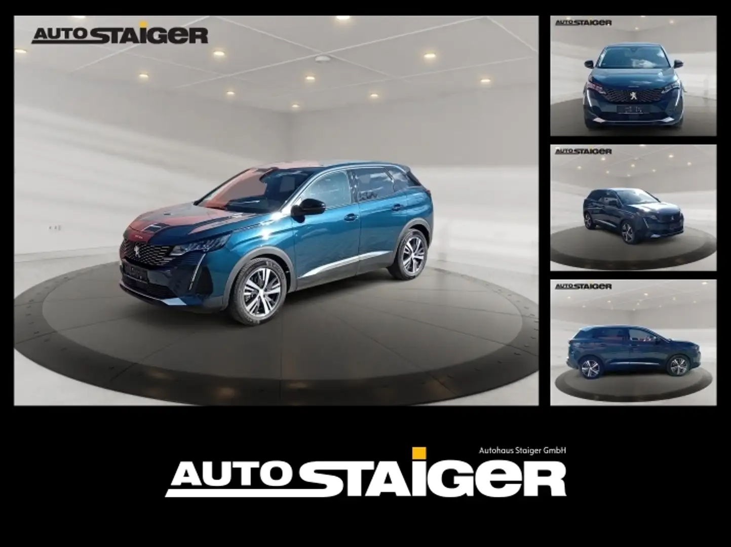 Peugeot 3008 Allure Hybrid 225 Keyless*Navi*LED*SHZ* Blau - 1
