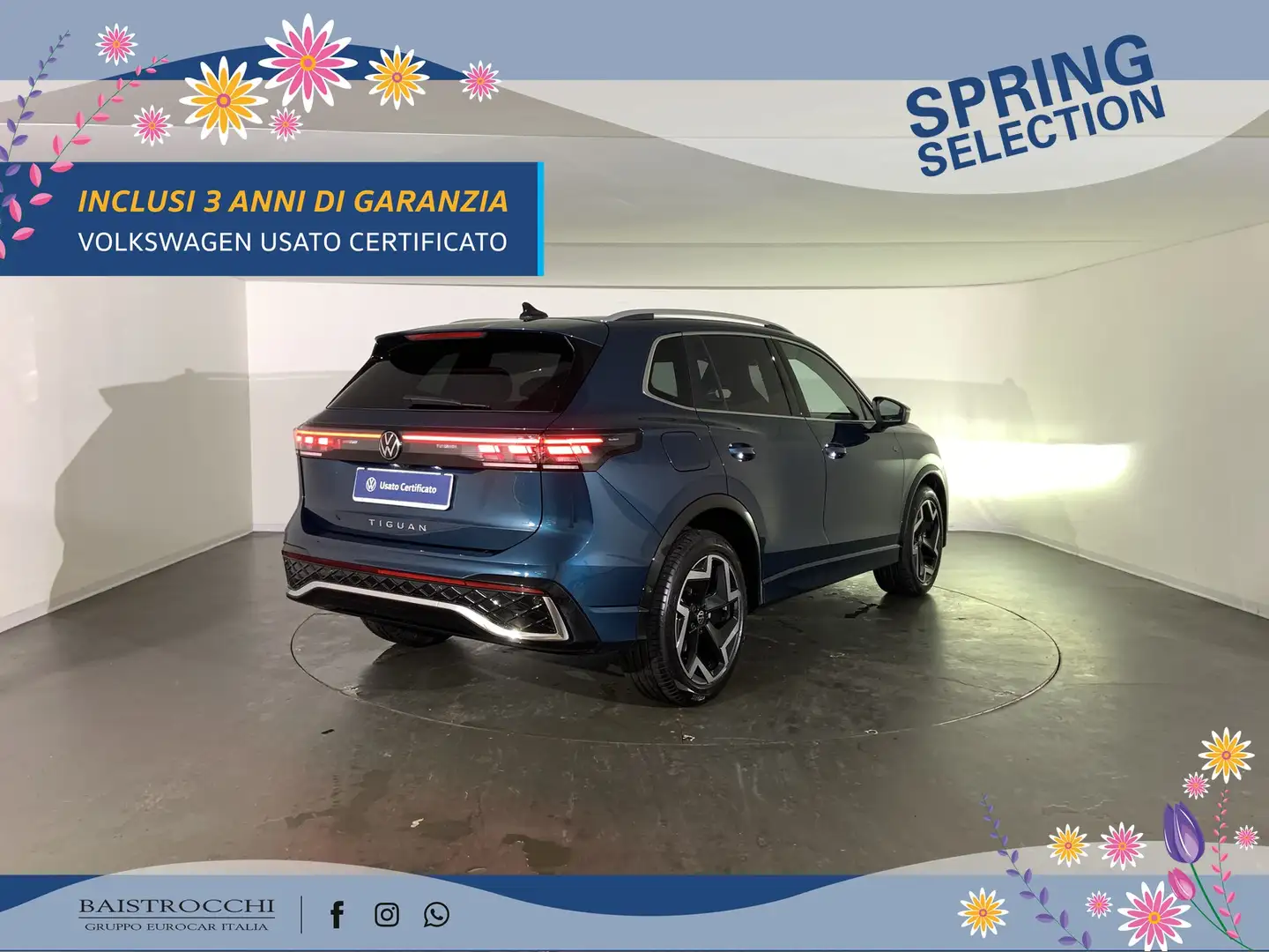 Volkswagen Tiguan 2.0 tdi r-line 150cv dsg Blau - 2
