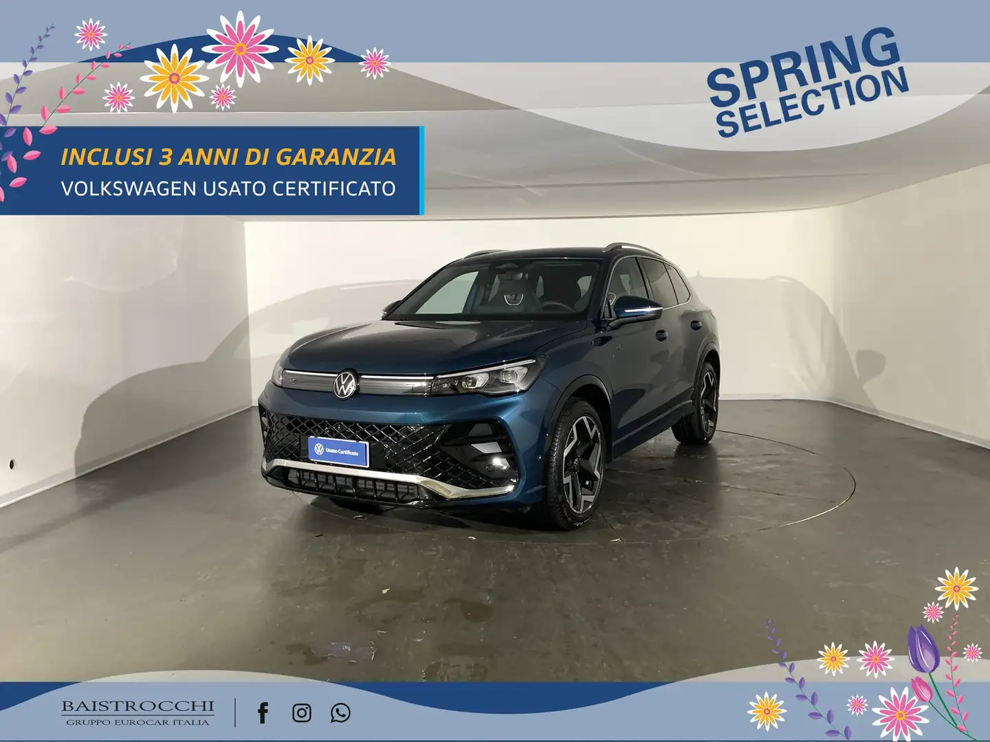 Volkswagen Tiguan 2.0 tdi r-line 150cv dsg Blau - 1