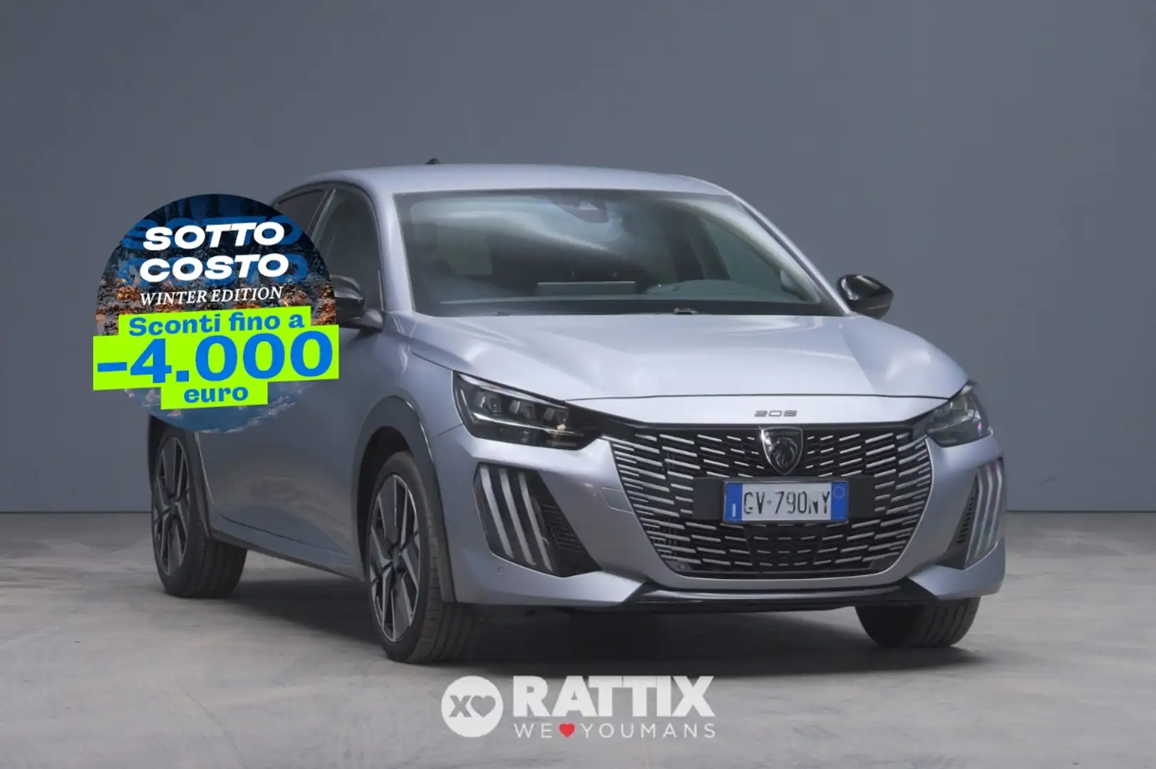 Peugeot 208 1.2 Puretech 100CV GT Grigio - 1