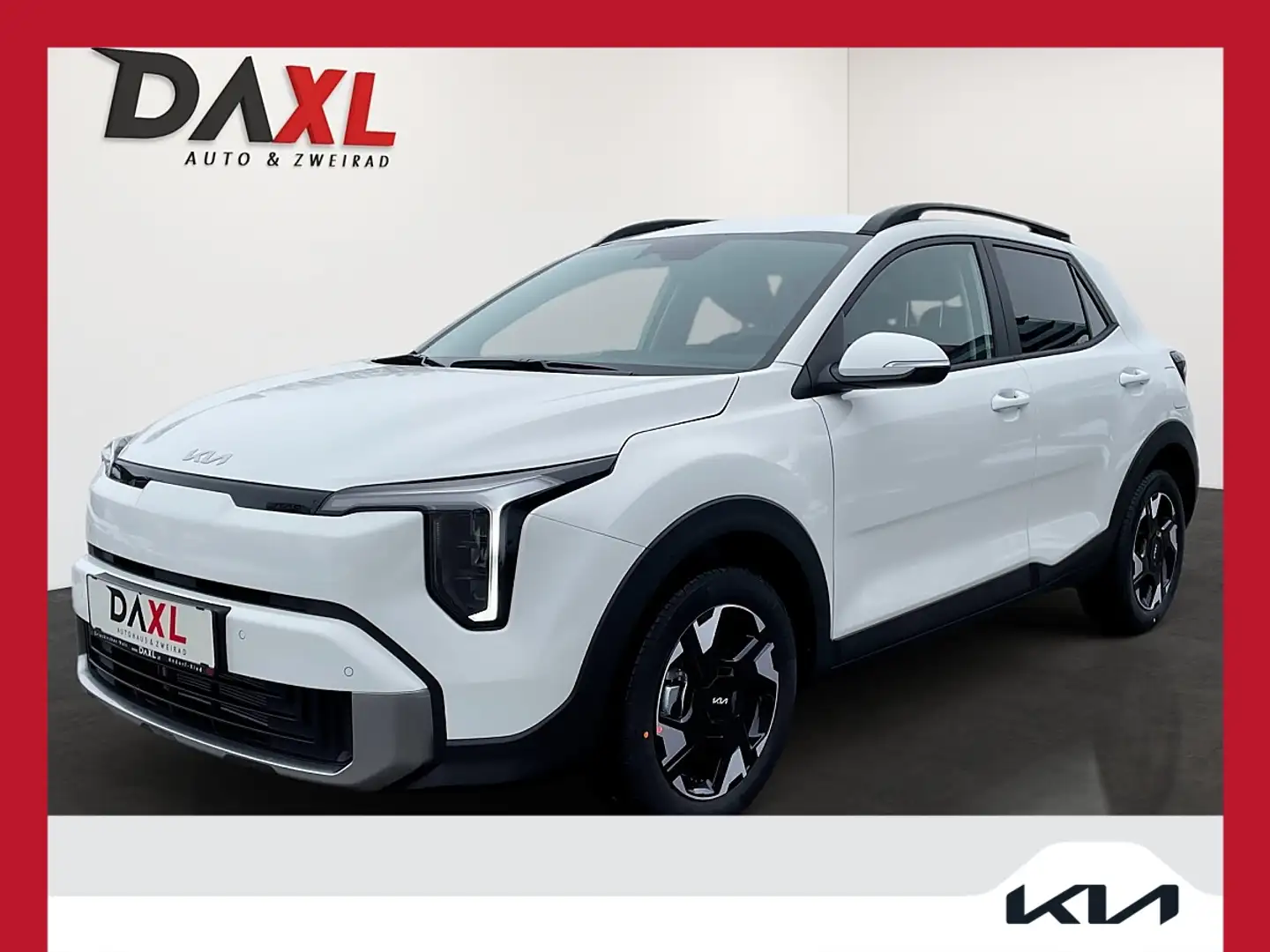 Kia Stonic 1,0 TGDI GPF 48V MHEV Silber DCT7 *neues Modell* Weiß - 1