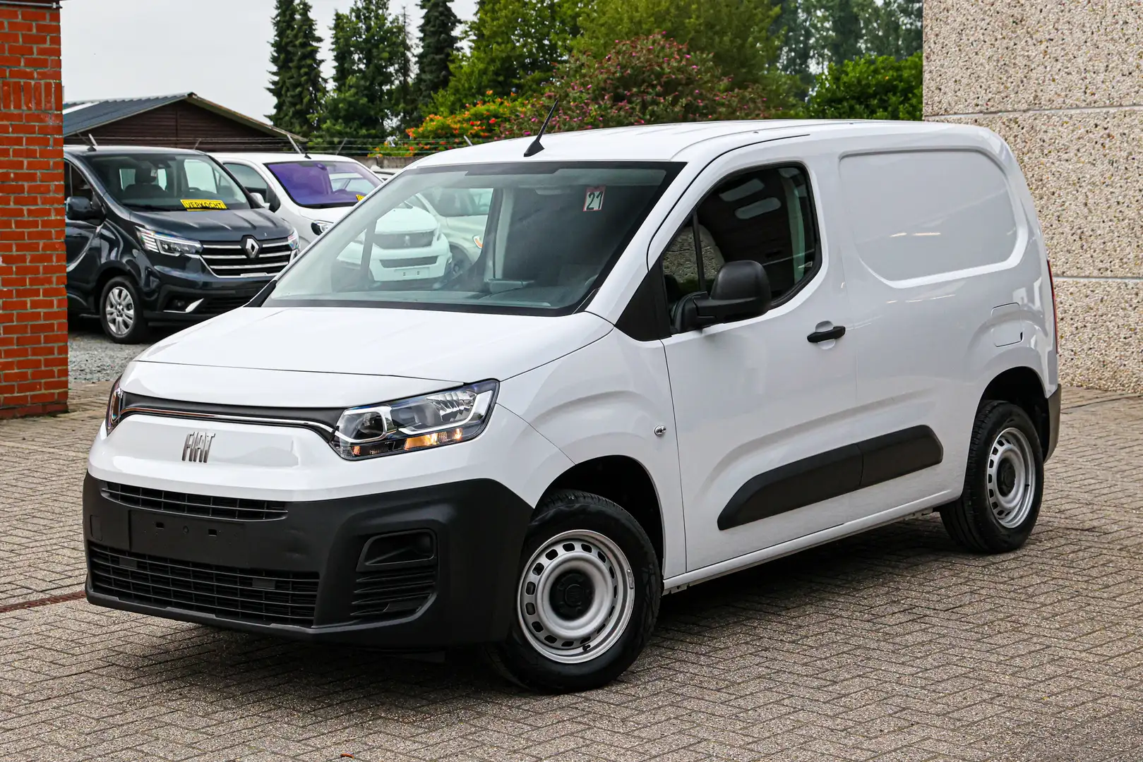 Fiat Doblo SLECHTS-9500KM!*CRUISE-CONTROLE*AIRCO*SCHUIFDEUR* Blanc - 1
