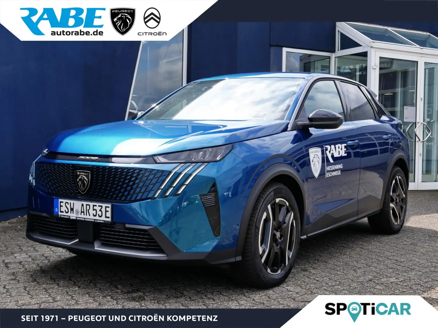 Peugeot 3008 -e Allure 210 360Kamera+KeyFree+Winter-Paket Bleu - 1