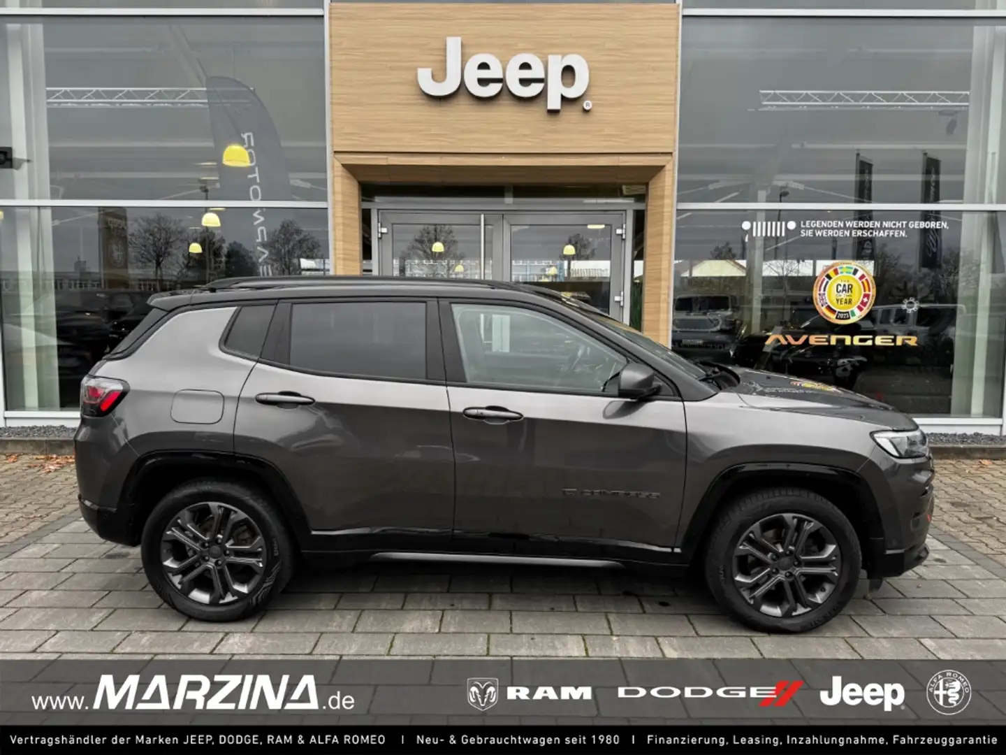 Jeep Compass 80th Anniversary Navi 360 Kamera ACC El. Heckklapp Gris - 1