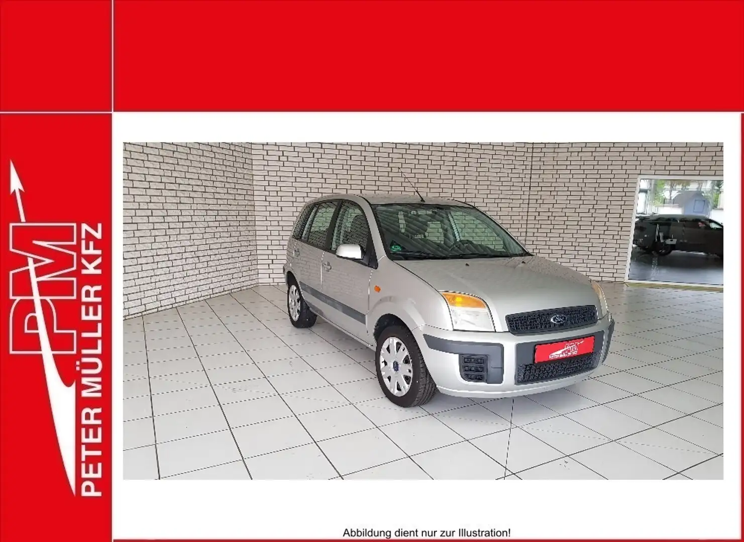 Ford Fusion 1.6 Fun Argent - 1
