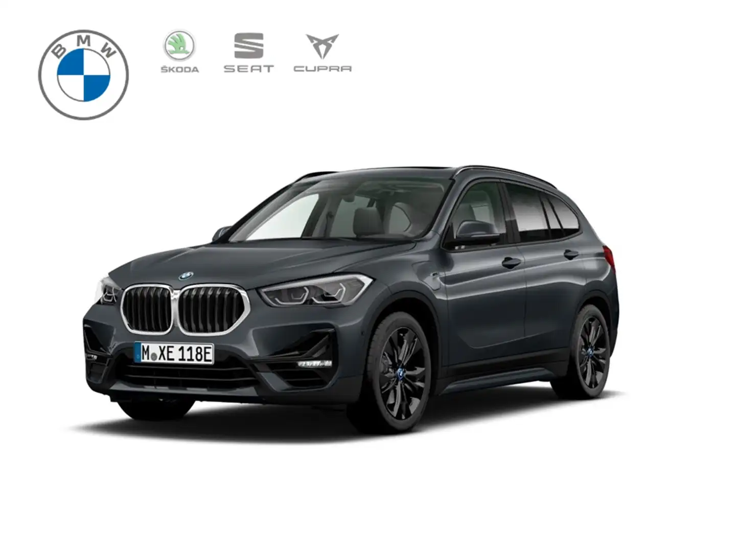 BMW X1 xDrive 25e Sportline Aut. AHZV+KAMERA+SHZG+PDC+KL Grau - 1