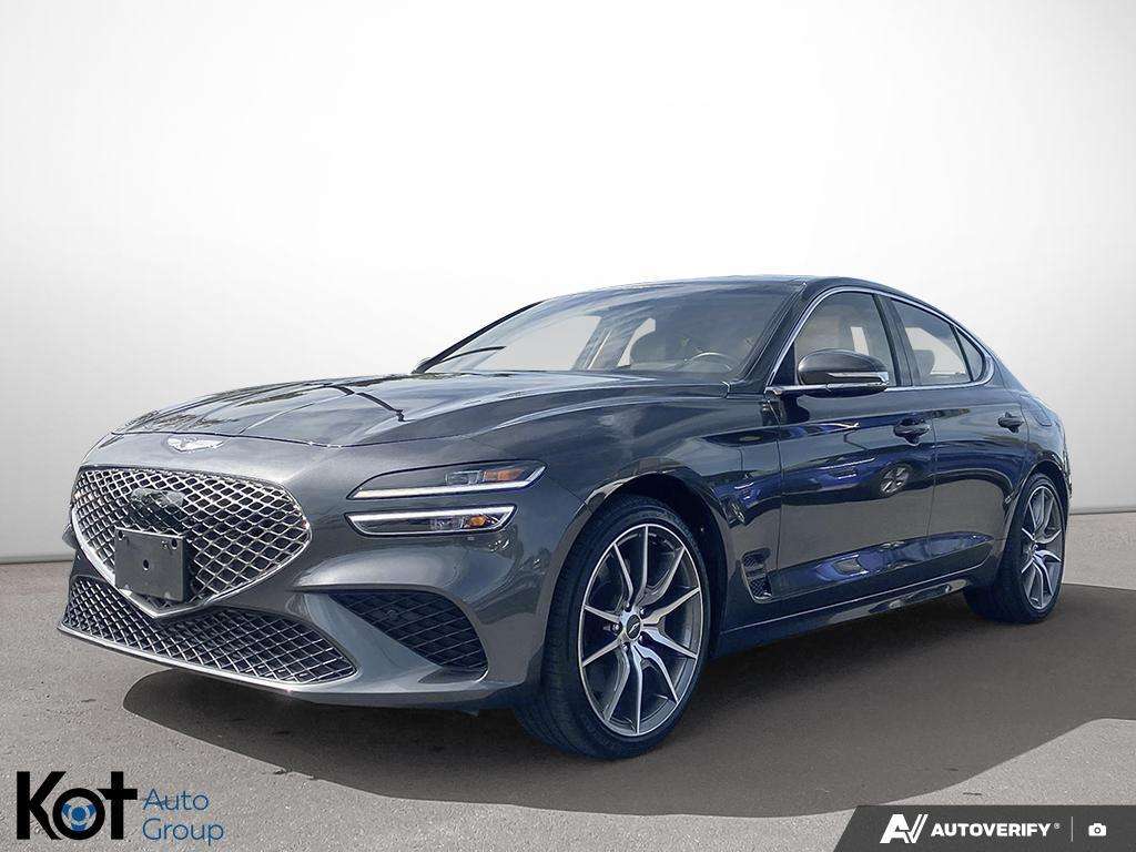 2022 Genesis G70 3.3T Advanced AWD 100,000 KM NO CHARGE MAINTENANCE