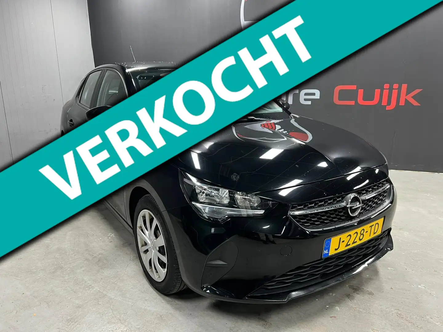 Opel Corsa 1.2 Turbo Edition | 1e eigenaar | 102pk | CarPlay Noir - 1