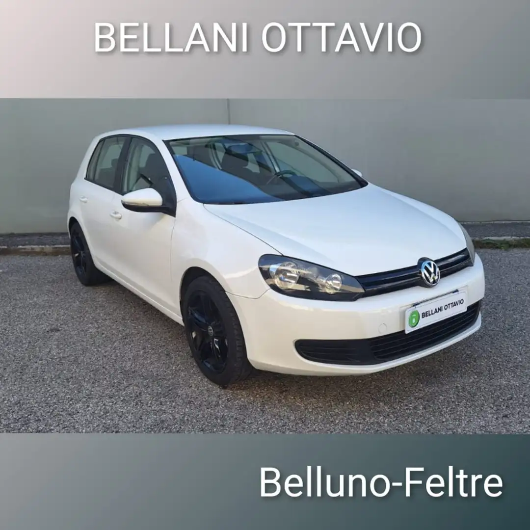 Volkswagen Golf 1.6 TDI DPF 5p. Comfortline Blanc - 1