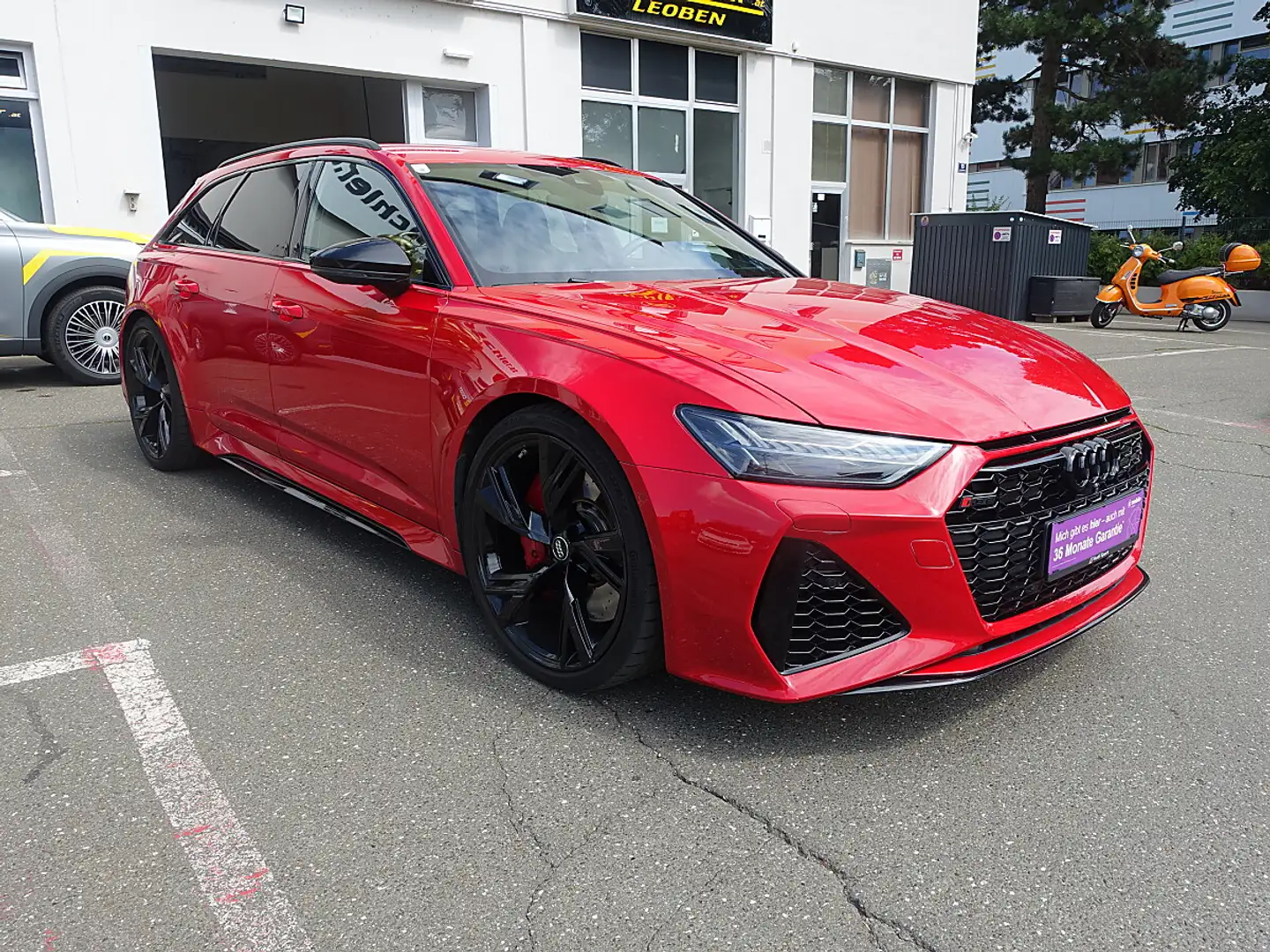 Audi RS6 Avant 4,0 TFSI quattro MHEV S-tronic Rot - 2